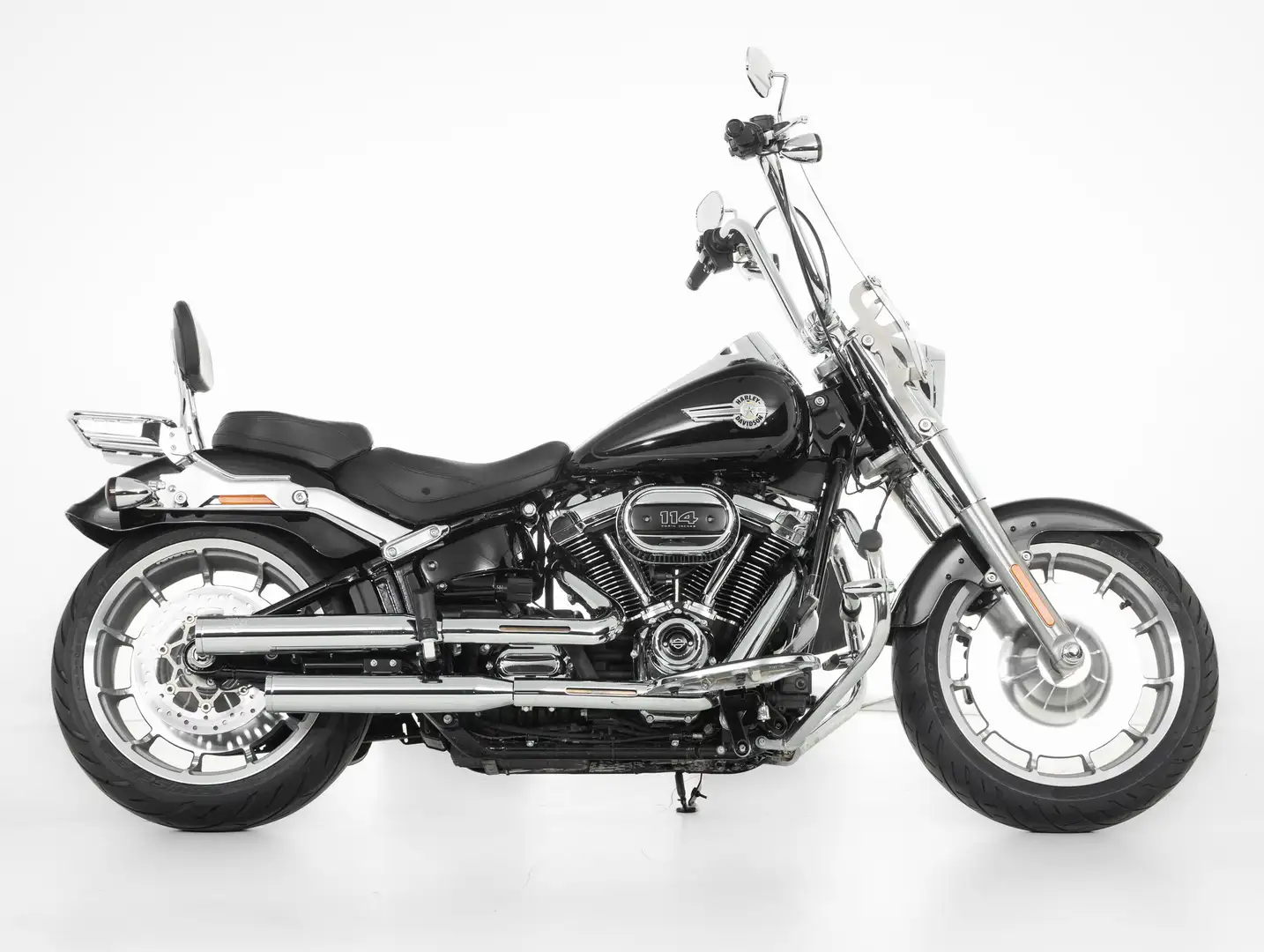 Harley-Davidson Fat Boy FLFB Softail Siyah - 1