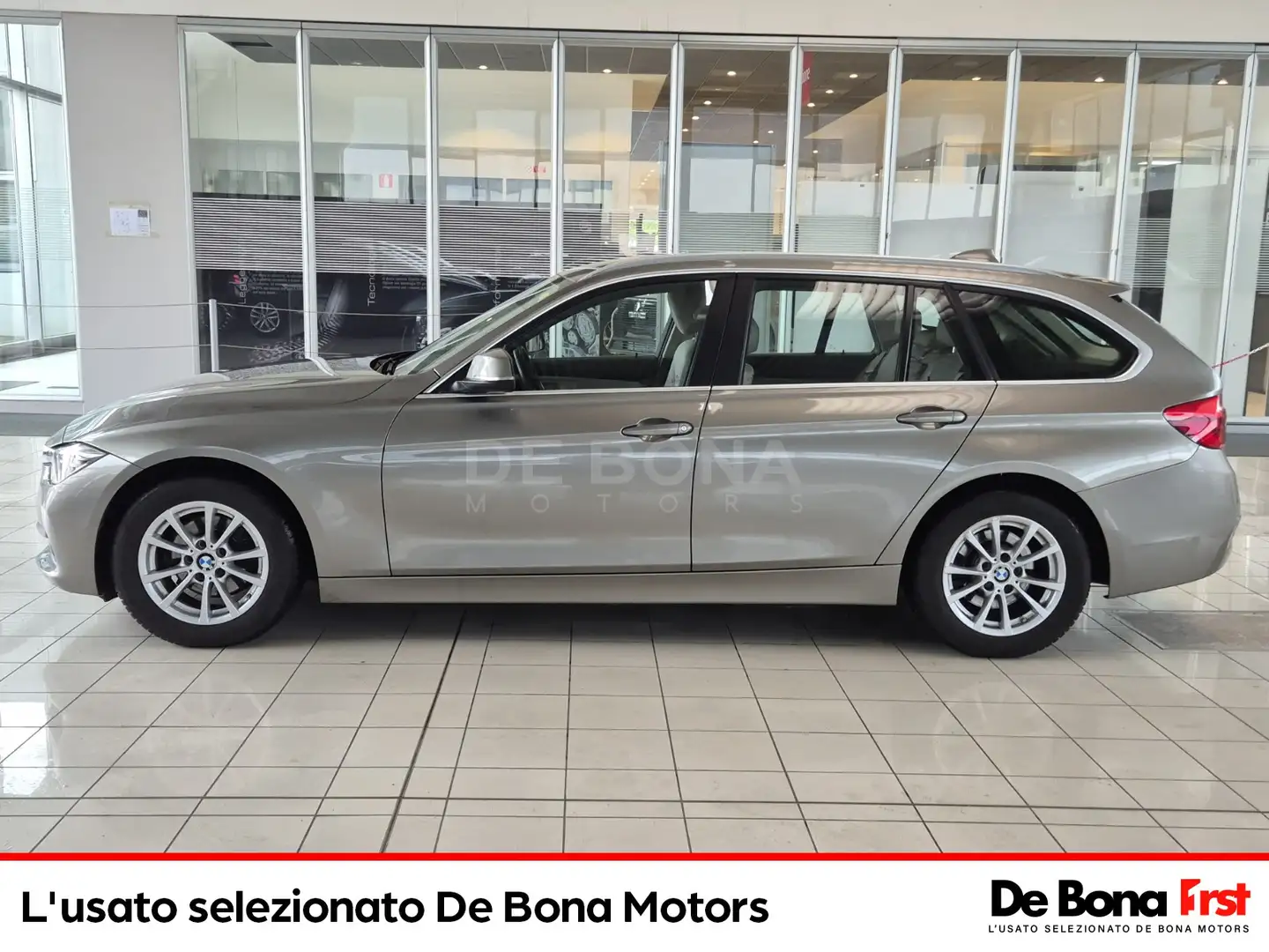 BMW 316 316d touring auto Bianco - 2