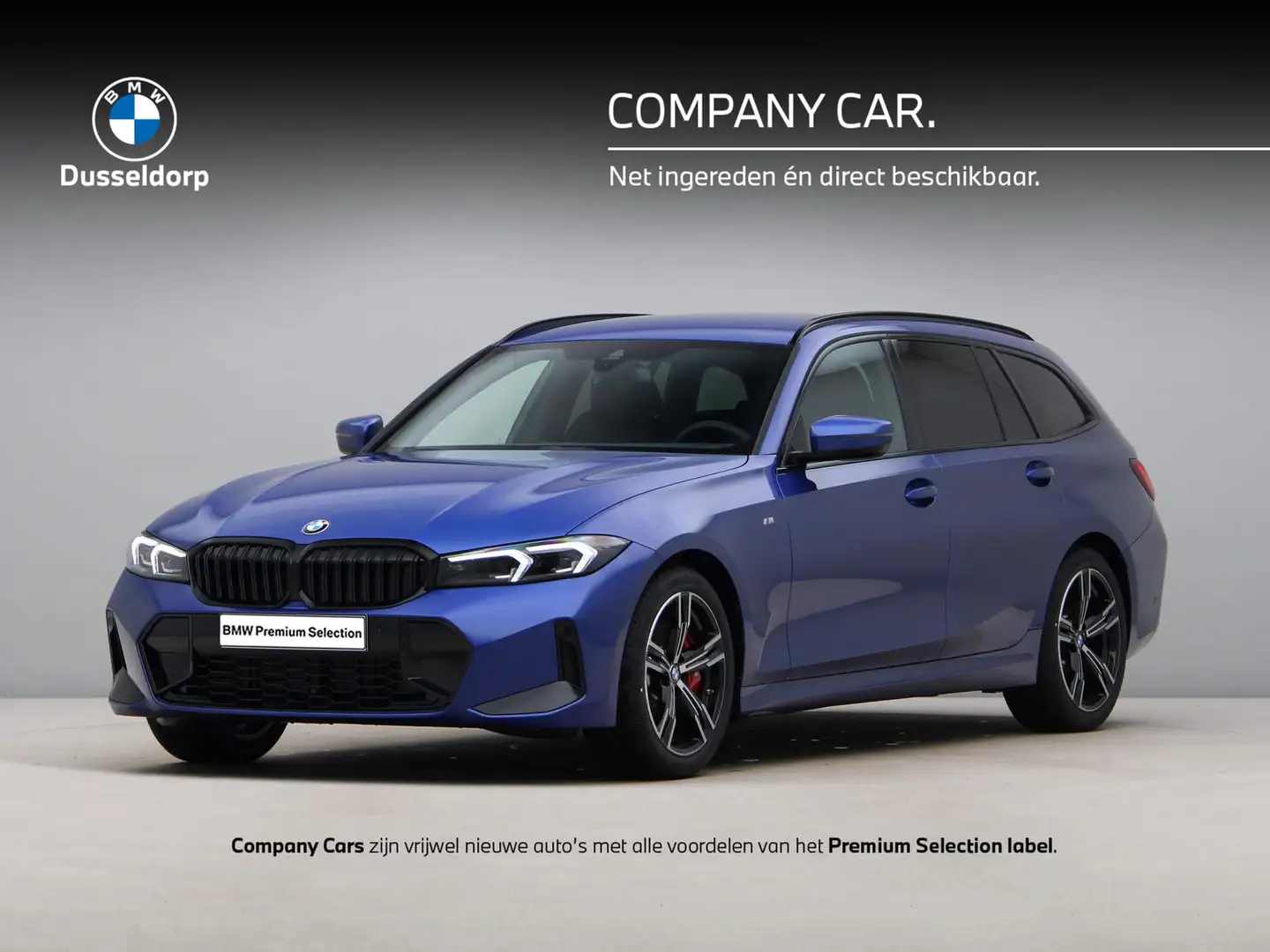 BMW 318 3 Serie Touring 318i Blauw - 1