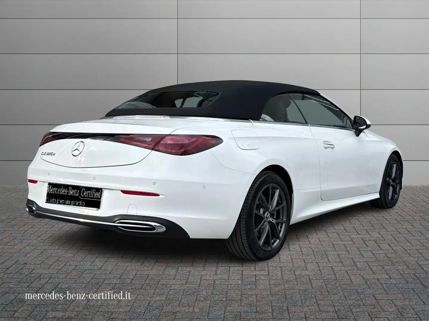 Mercedes-Benz CLE 220 CLE Cabrio 220 d Advanced auto Bianco - 2