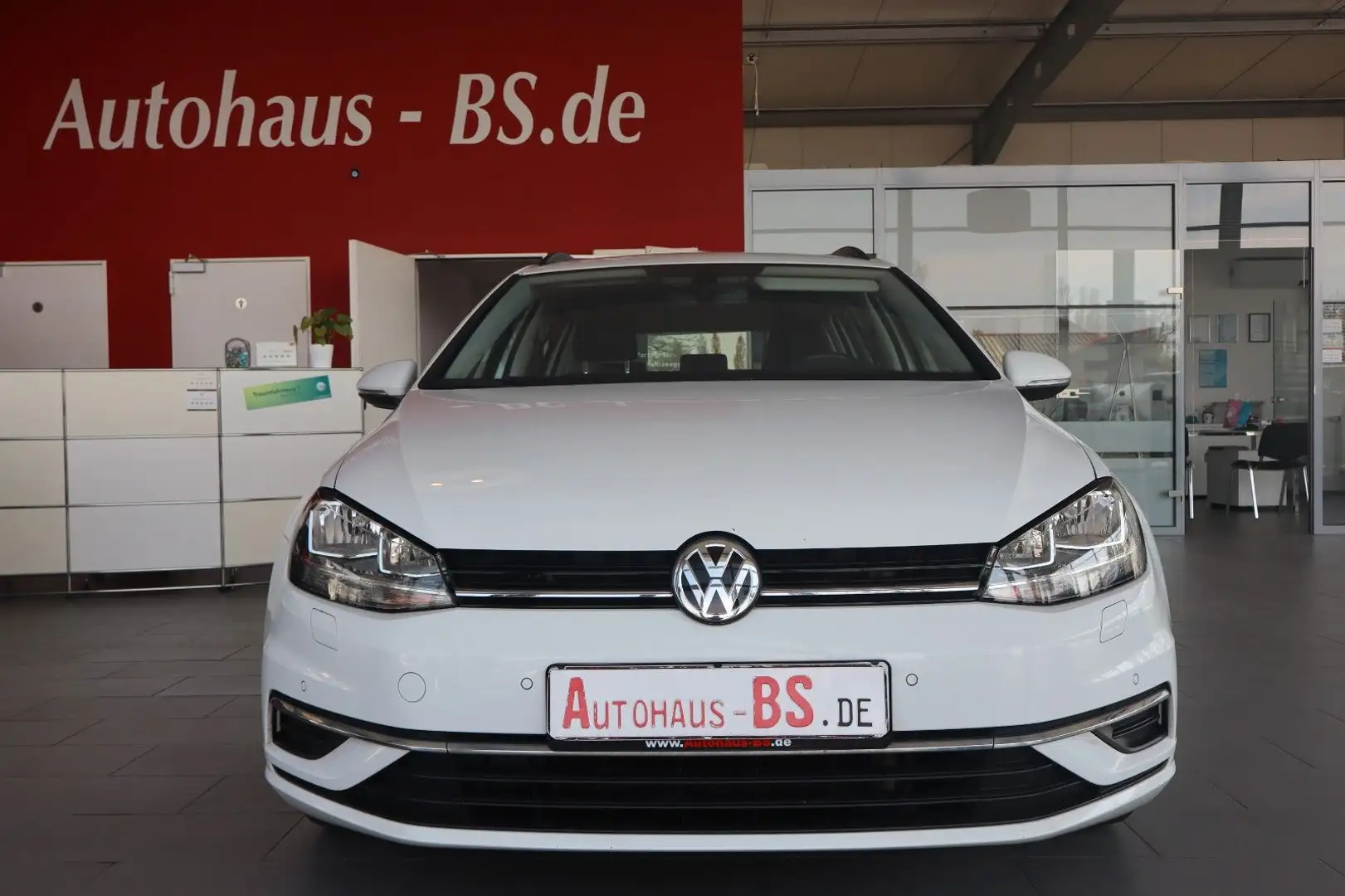 Volkswagen Golf VII Variant 1.6 TDI BMT, PDC, Navi, 2.Hand Weiß - 2