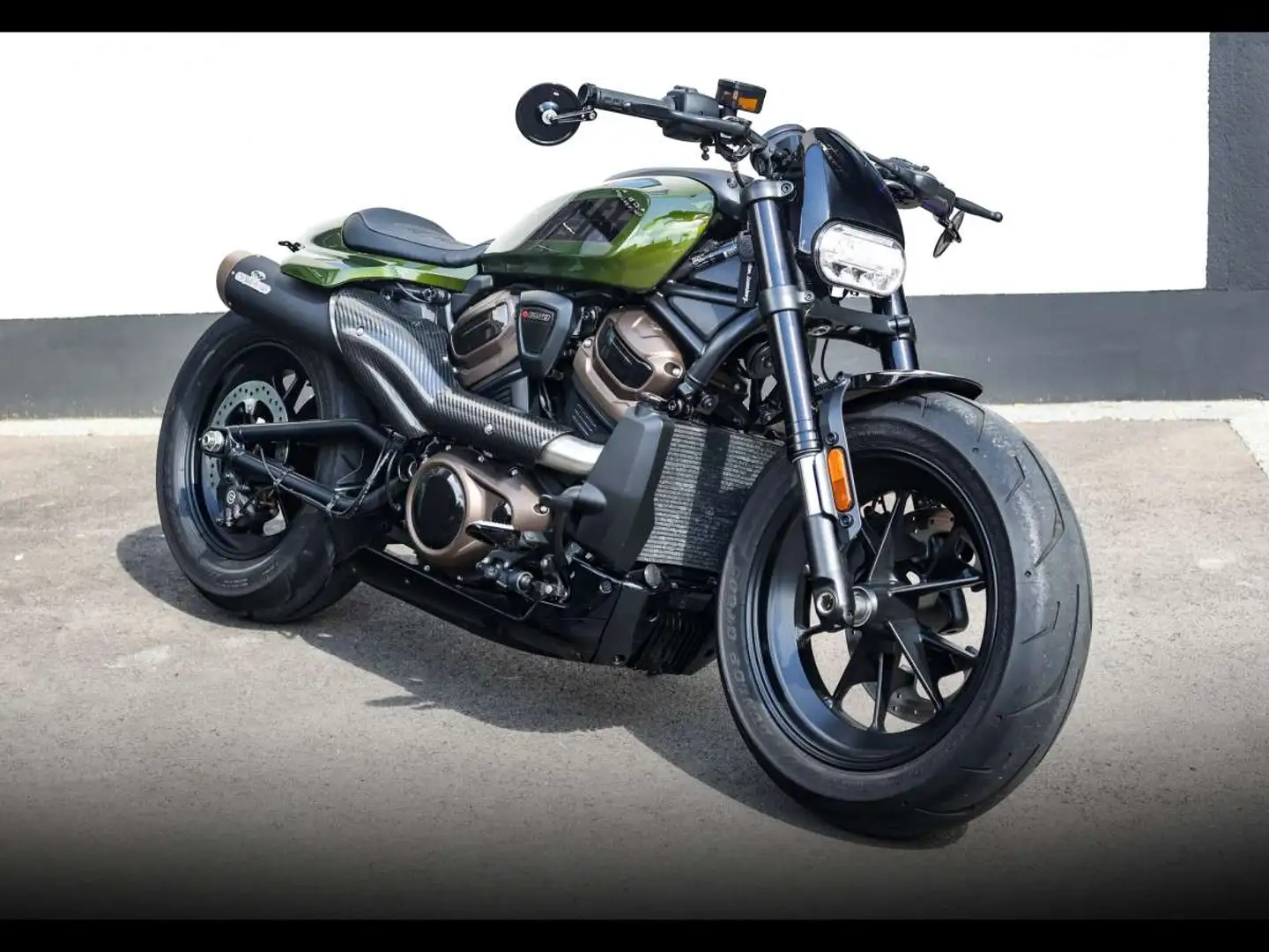Harley-Davidson Sportster S RH1250SMINERAL GREENDR JEKILL \u0026 MR HYDE Verde - 1