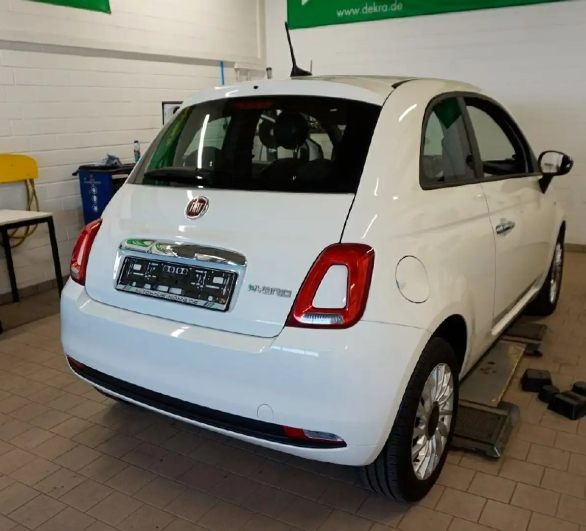 Fiat 500 1.0 GSE Klima & Sound  Bluetooth - Tempomat Weiß - 2