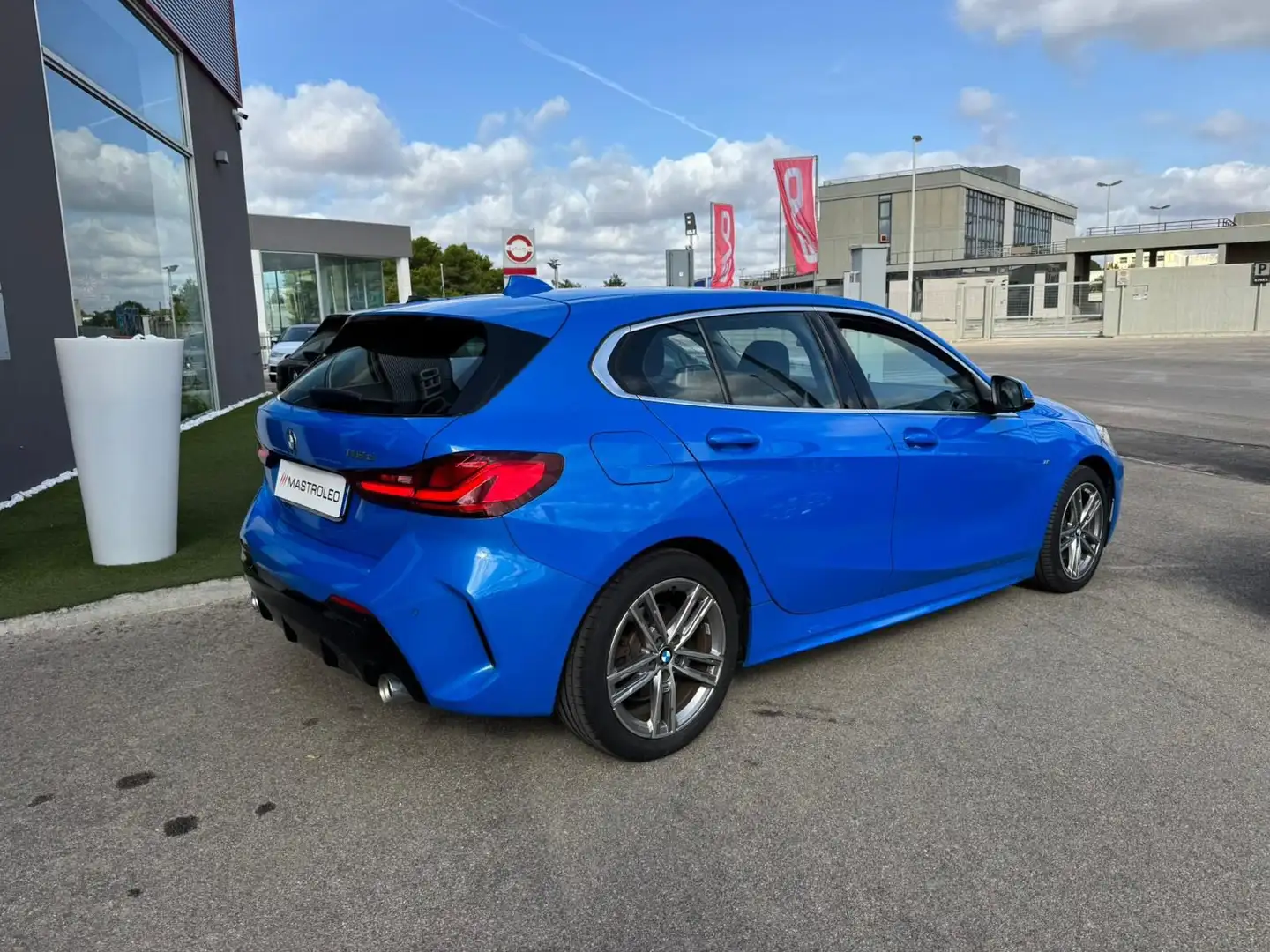 BMW 118 118d Msport 150Cv Exterior,Chilometri Certificati Blu/Azzurro - 2