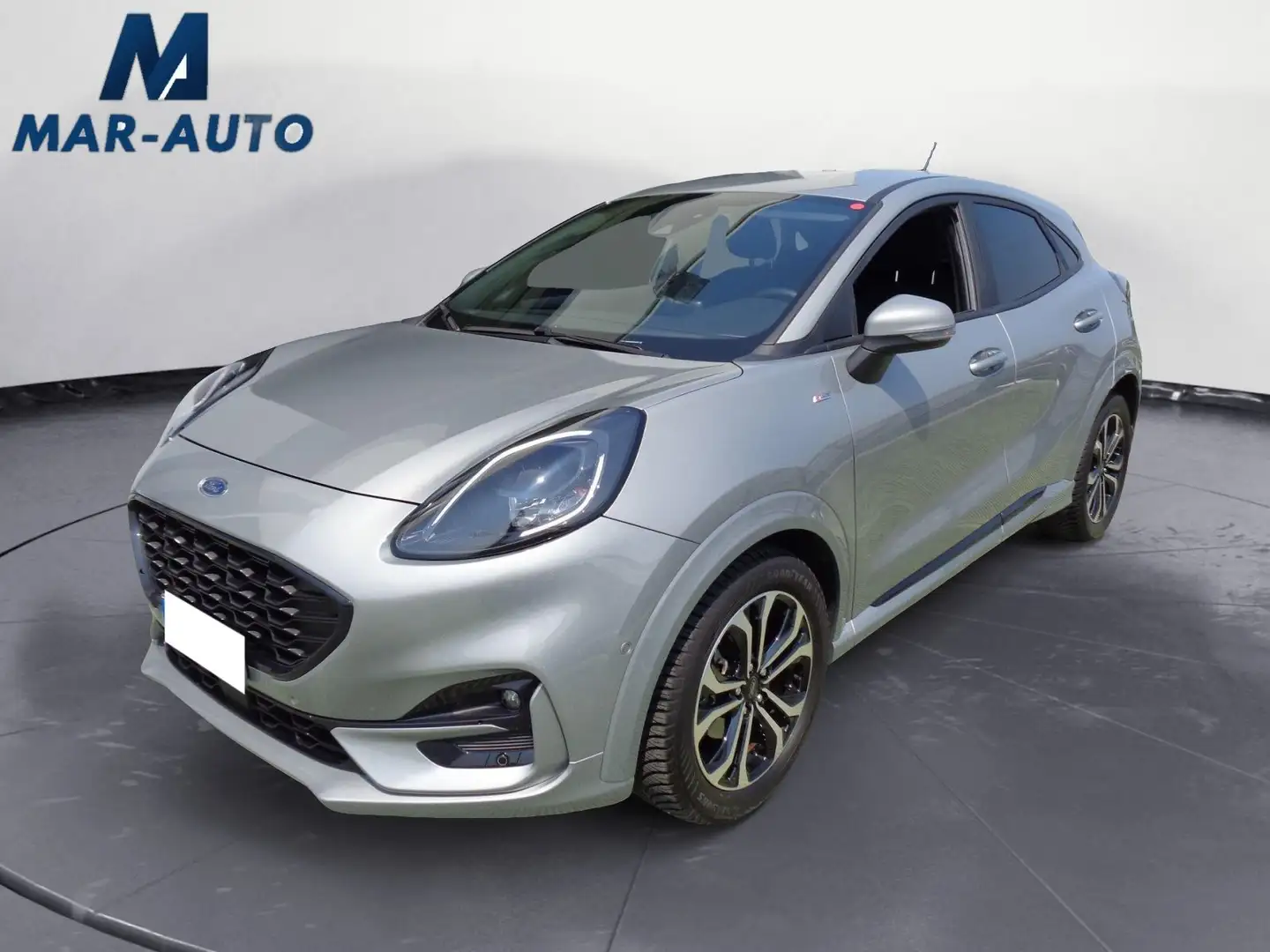 Ford Puma 1.0 EcoBoost Hybrid 125 CV S&S ST-Line Grijs - 1