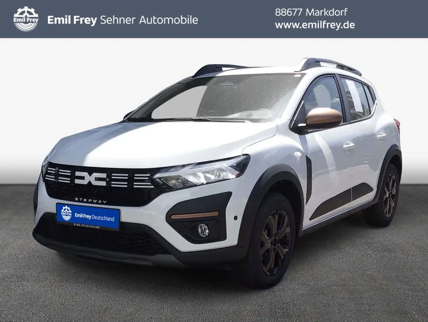 Dacia Sandero Stepway TCe 110 Extreme 81 kW, 5-türig Weiß - 1