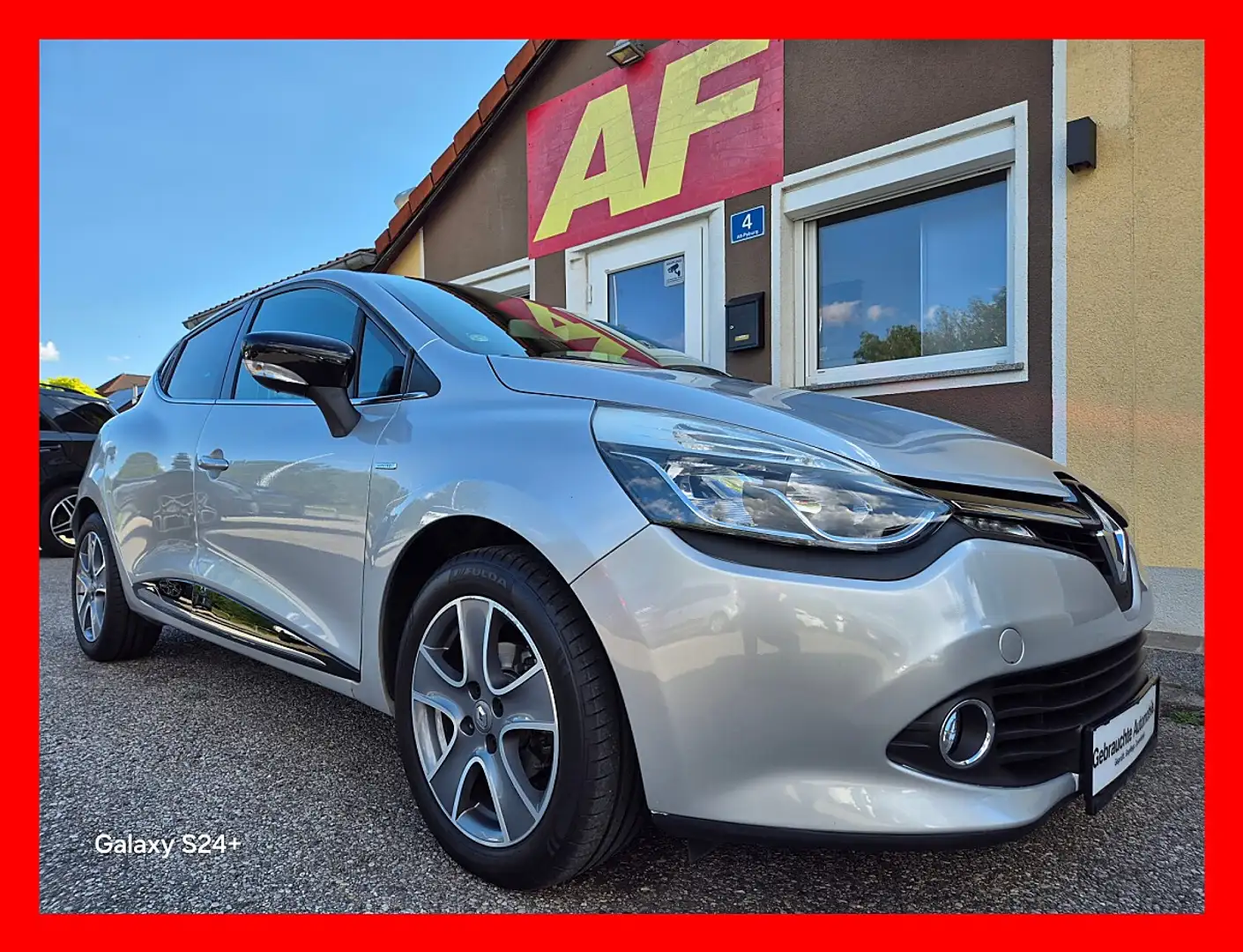Renault Clio Intens Energy TCe 90 I 36.000 KM Silber - 1