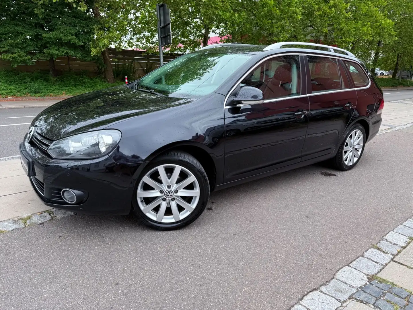 Volkswagen Golf VI V Highline/LEDER/PDC/TÜV/AU NEU/ I HAND Noir - 2