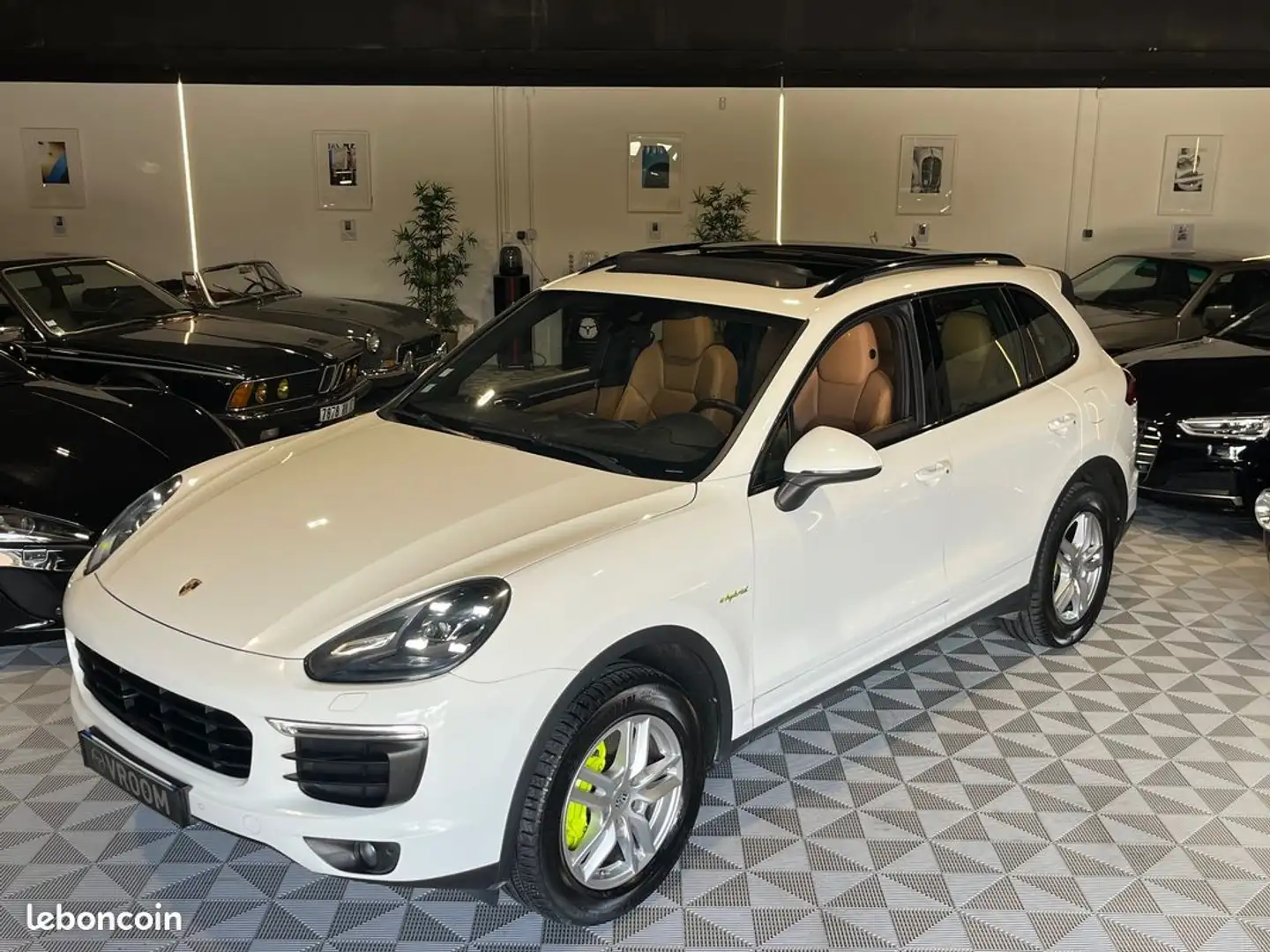 Porsche Cayenne ii (2) 3.0 s e-hybrid tiptronic Blanc - 2