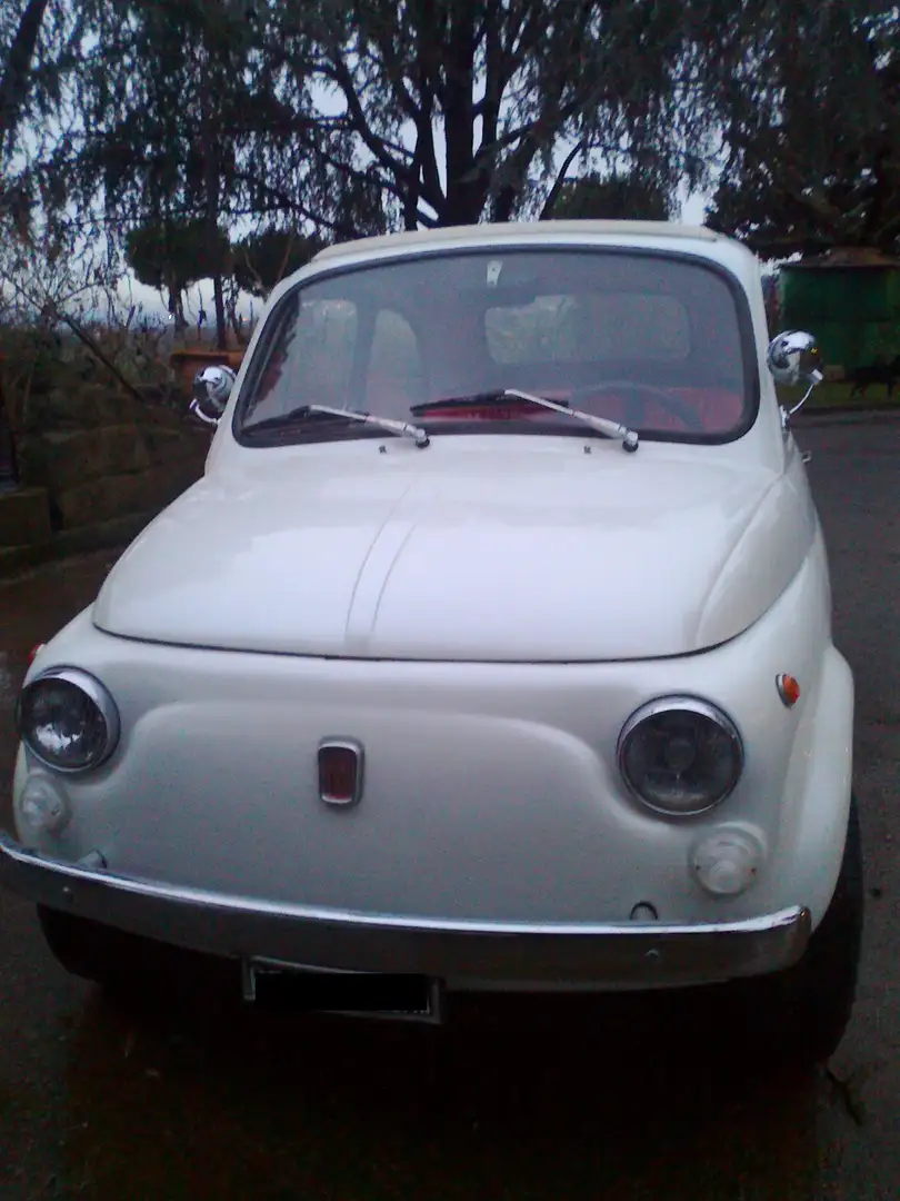 Fiat 500 R Blanc - 2