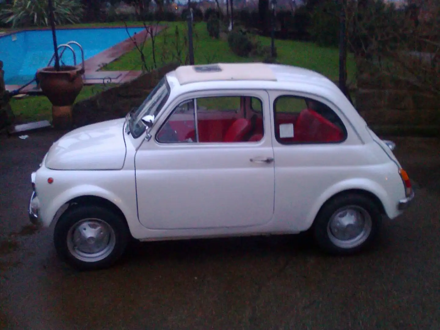 Fiat 500 R Blanc - 1