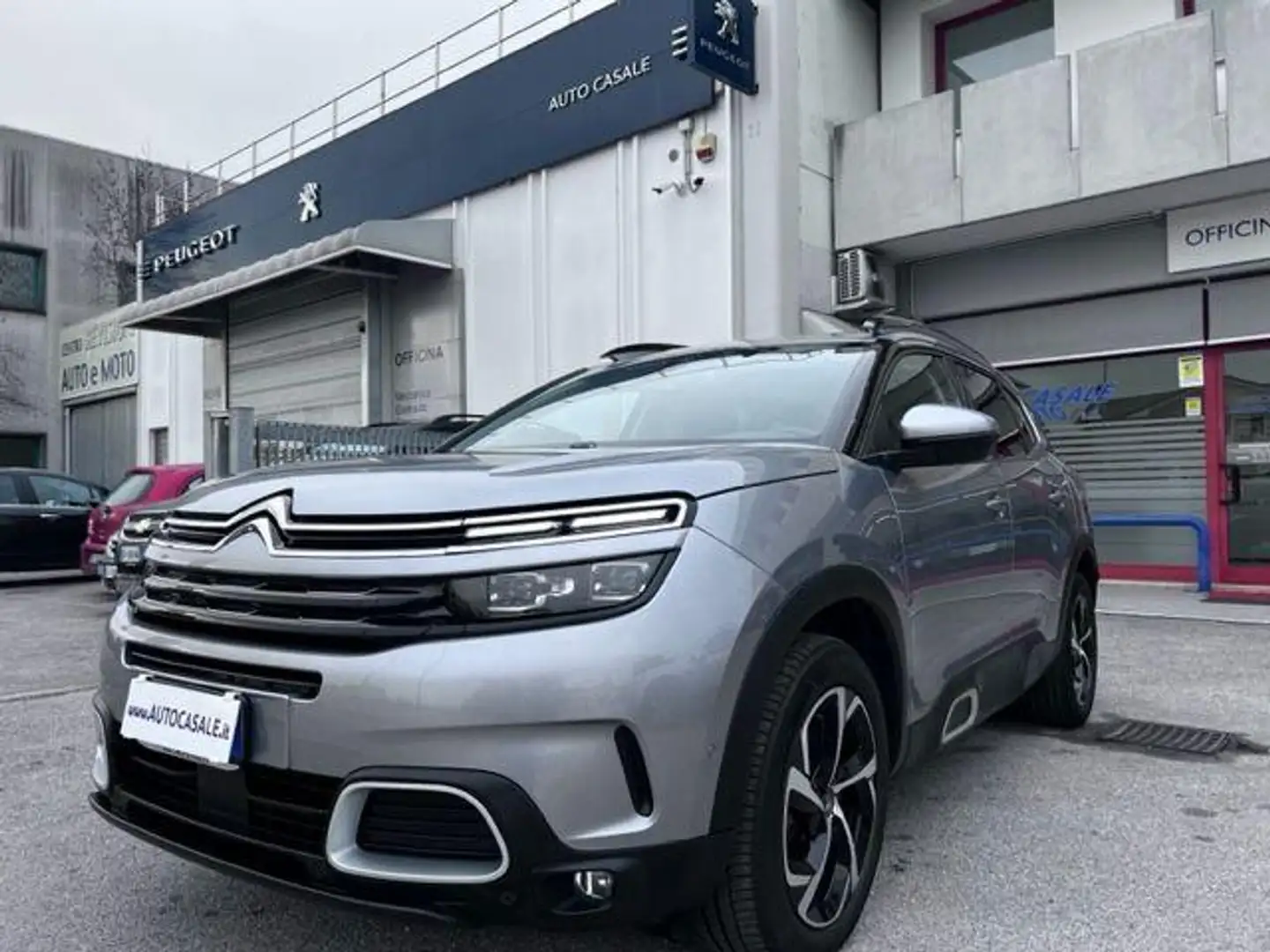 Citroen C5 Aircross 1.5 bluehdi Shine s&s 130cv eat8 my20 Grigio - 1