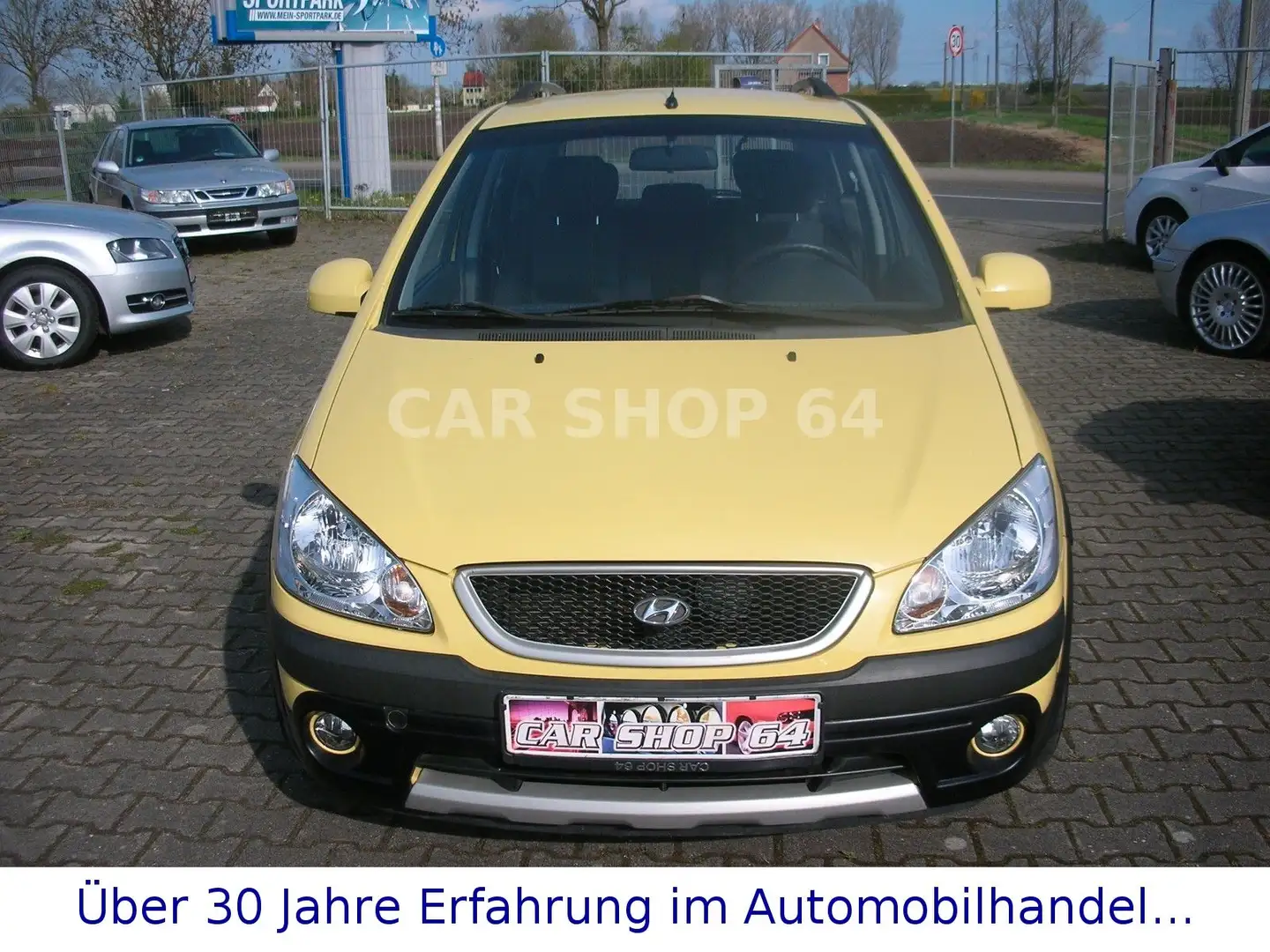 Hyundai Getz Cross -2.HAND/SCHECKHEFT! Gelb - 2