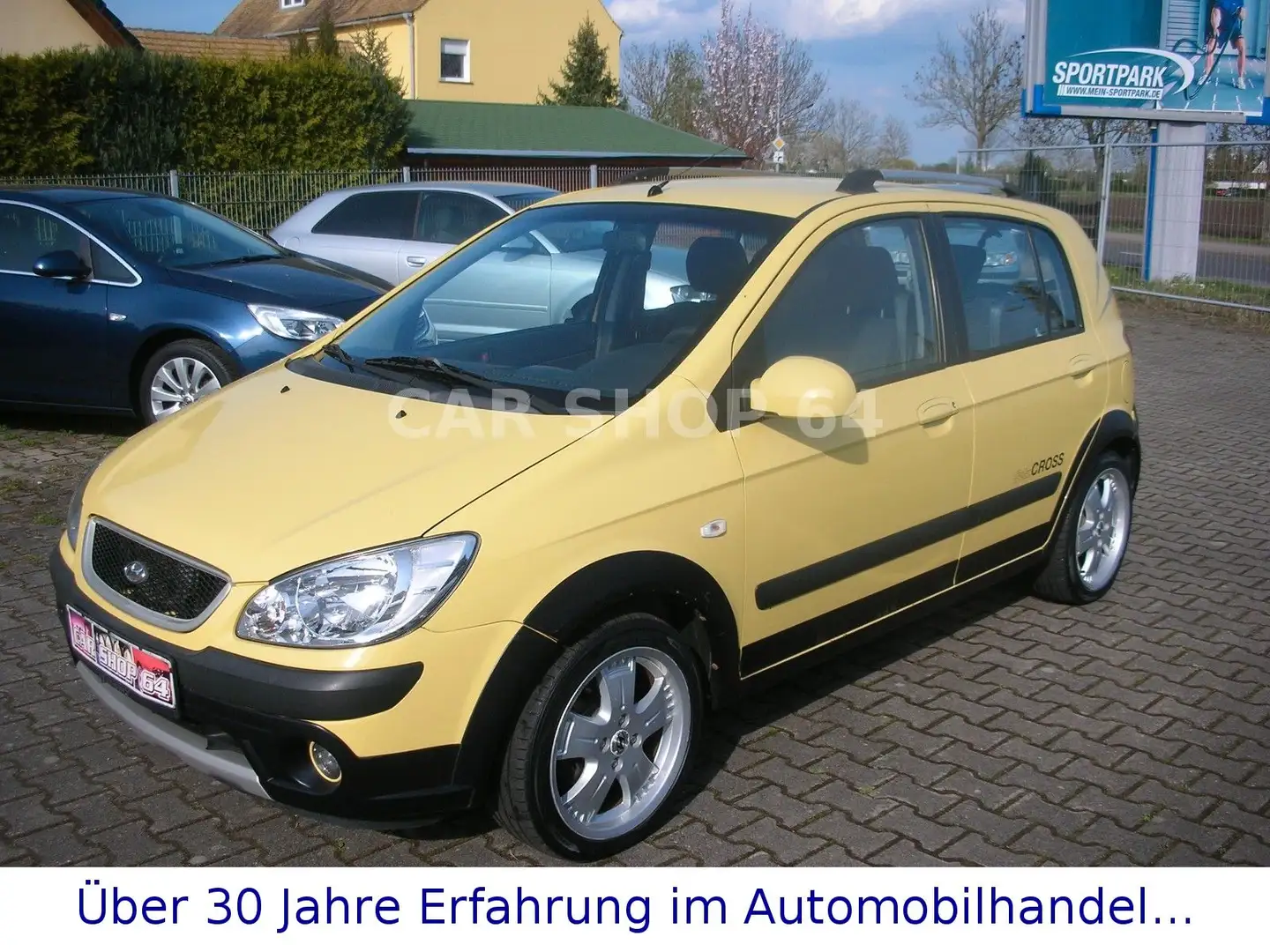 Hyundai Getz Cross -2.HAND/SCHECKHEFT! Gelb - 1