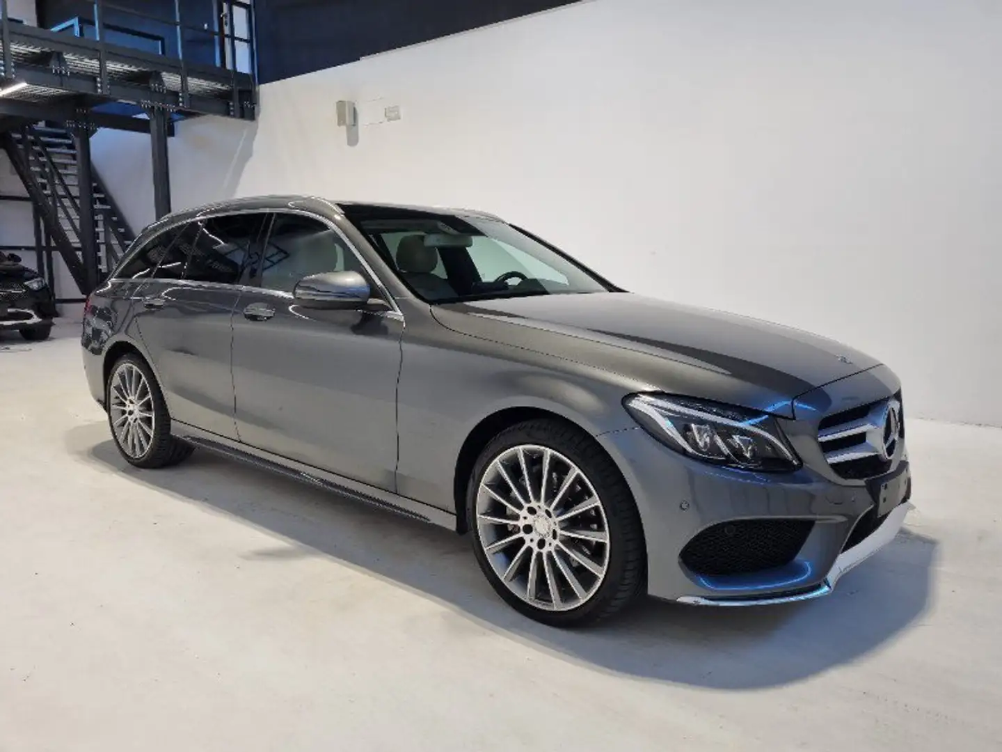 Mercedes-Benz C 220 C 220 d S.W. Auto Premium Gris - 1