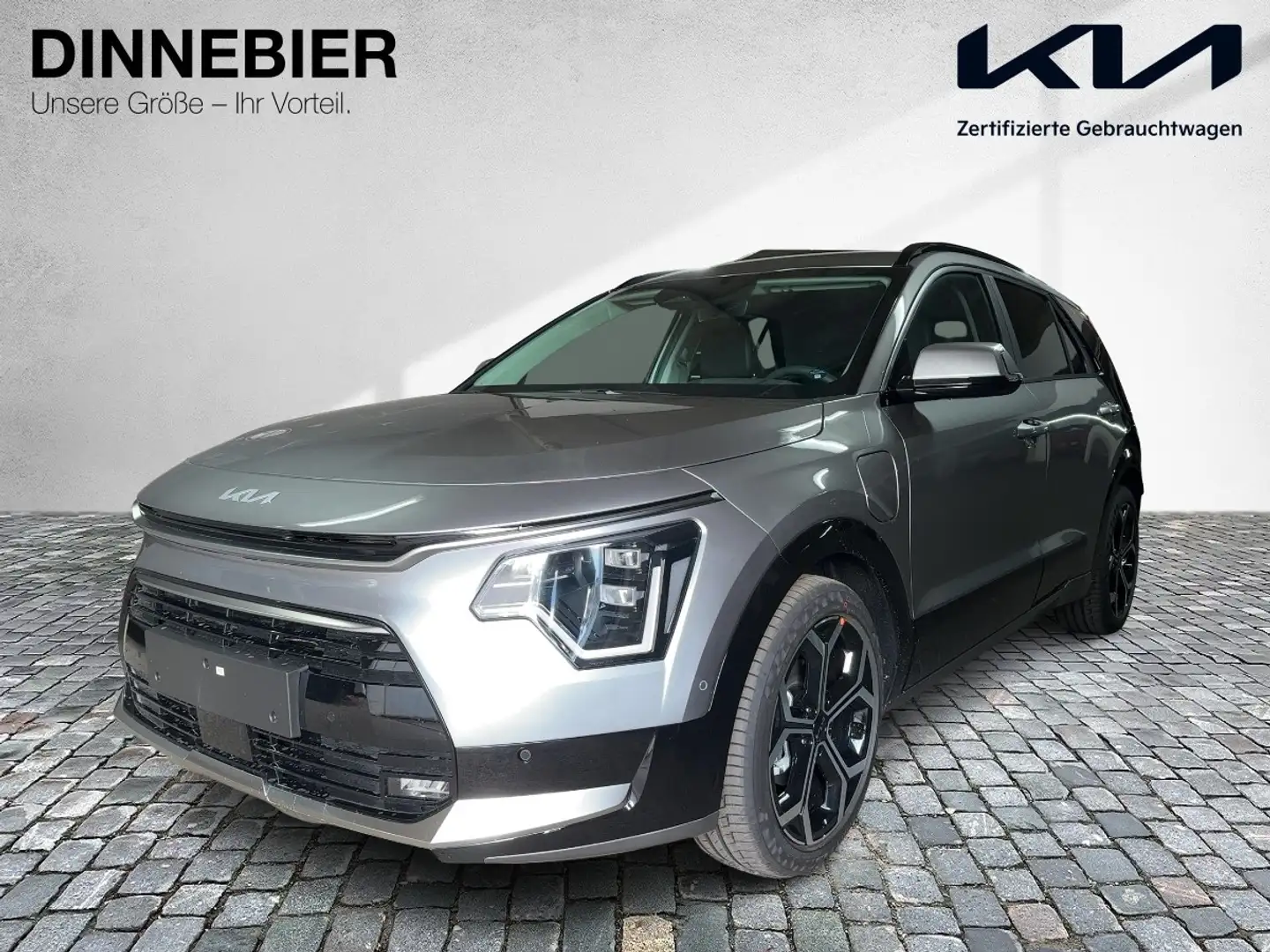 Kia Niro Spirit 1.6 PHEV LED+Kamera+Navi+Headup Gris - 2