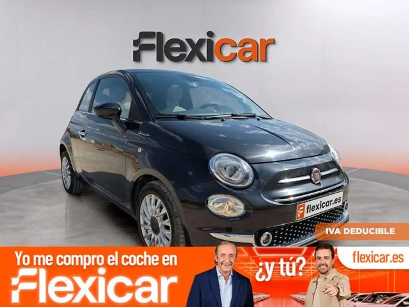 Fiat 500 Club 1.0 Hybrid 51KW (70 CV) Negro - 1
