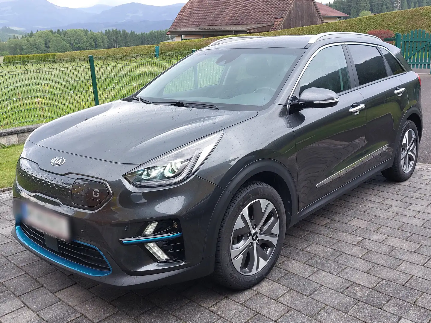 Kia e-Niro Niro EV 64kWh long Range Platin Aut. Platin Grau - 1