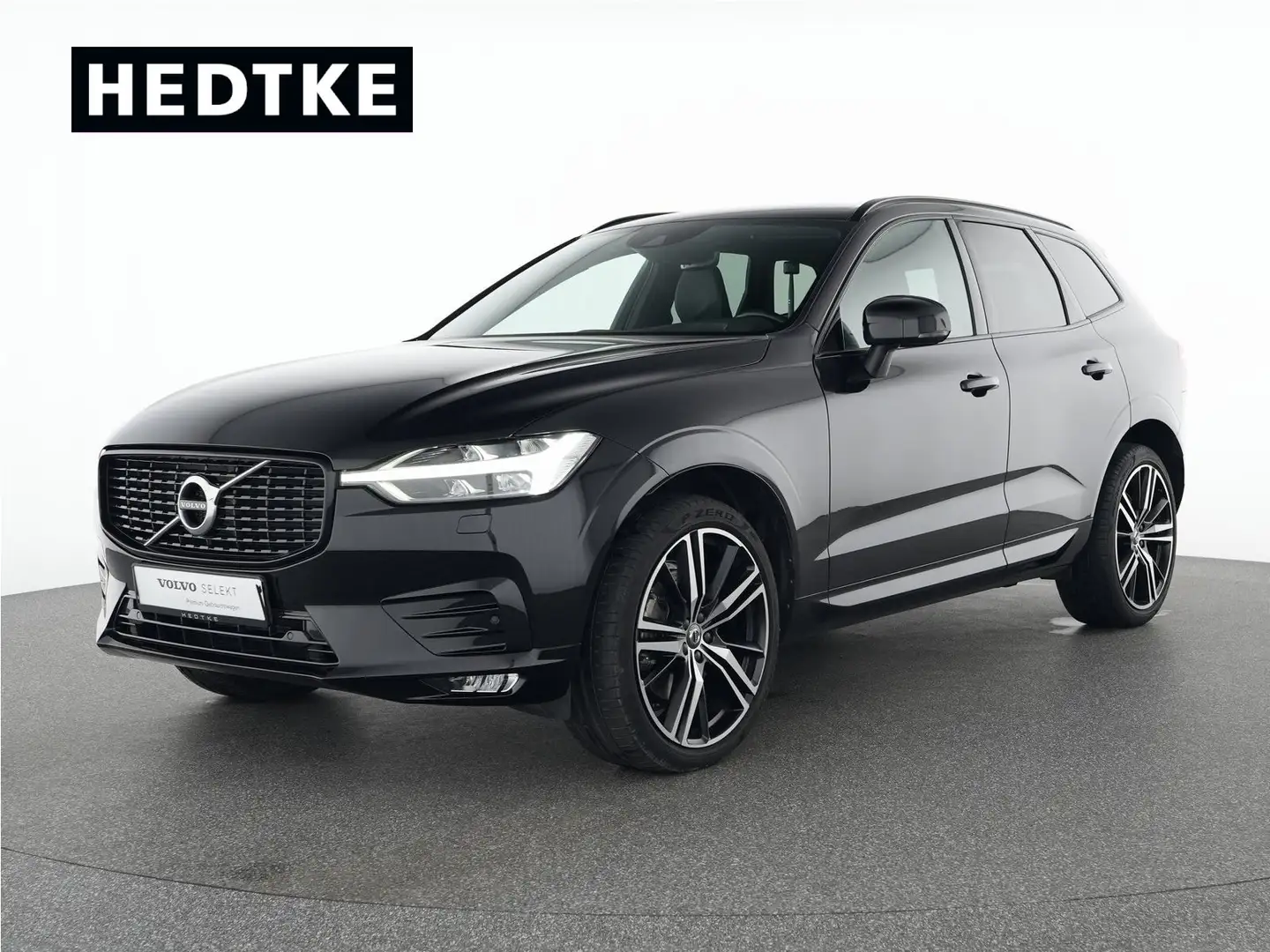 Volvo XC60 B4 Diesel AWD R-Design 21"+H&K+WSS-HZG Schwarz - 1