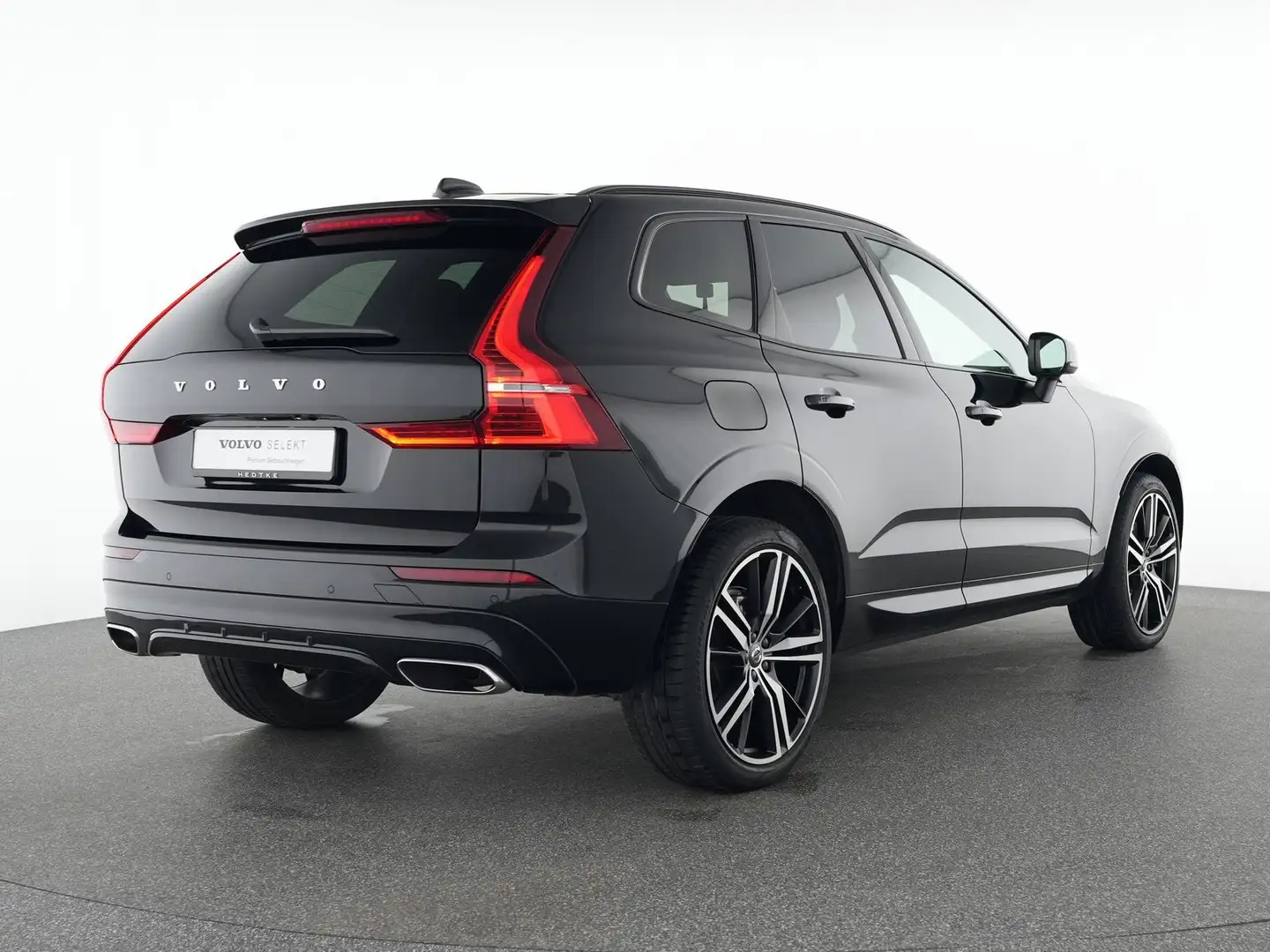 Volvo XC60 B4 Diesel AWD R-Design 21"+H&K+WSS-HZG Schwarz - 2