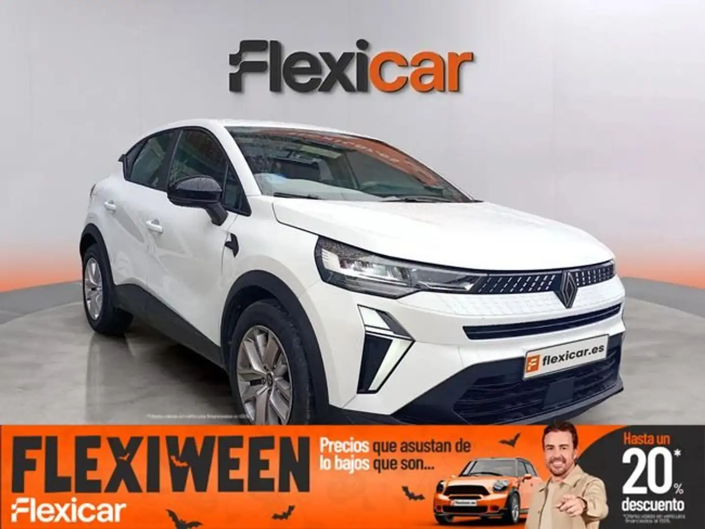 Renault Captur techno TCe 74kW (100CV) GLP Blanco - 1