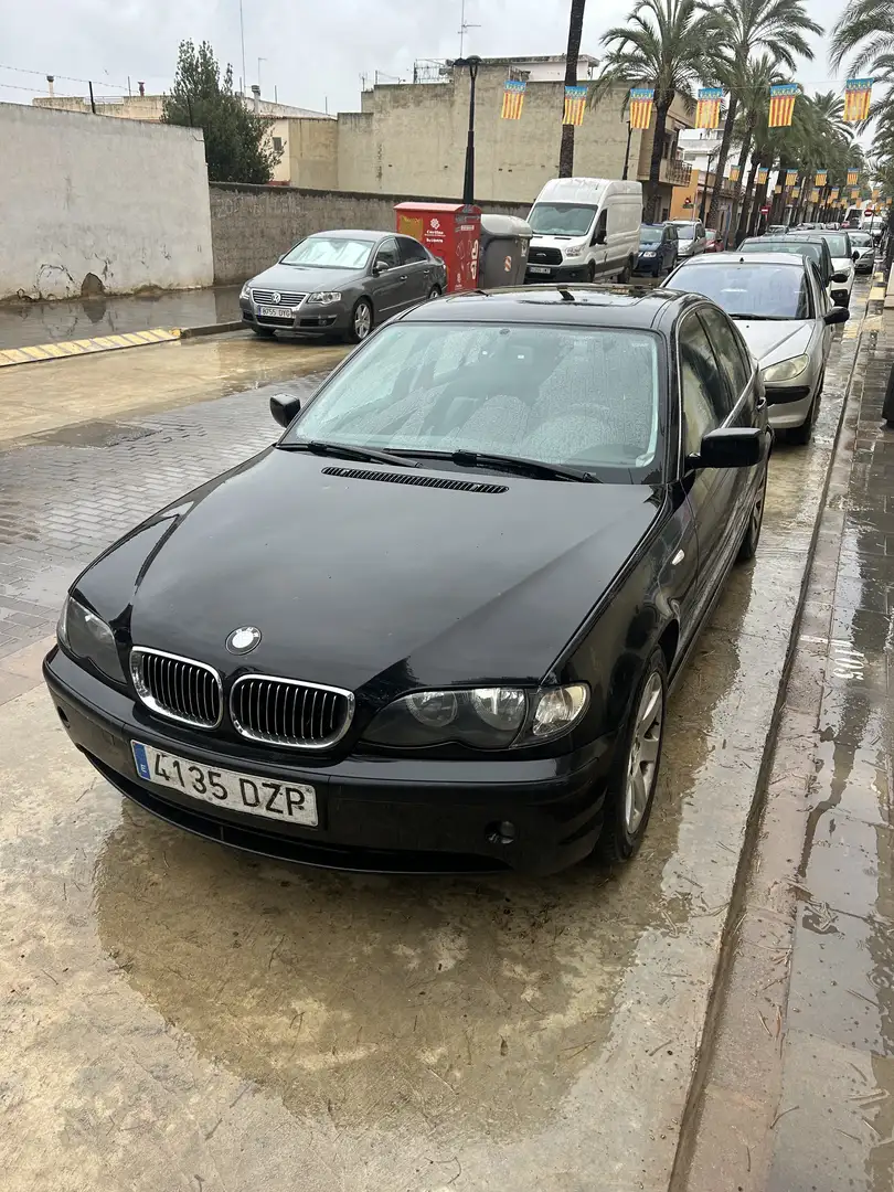 BMW 320 320d Aut. Negro - 1