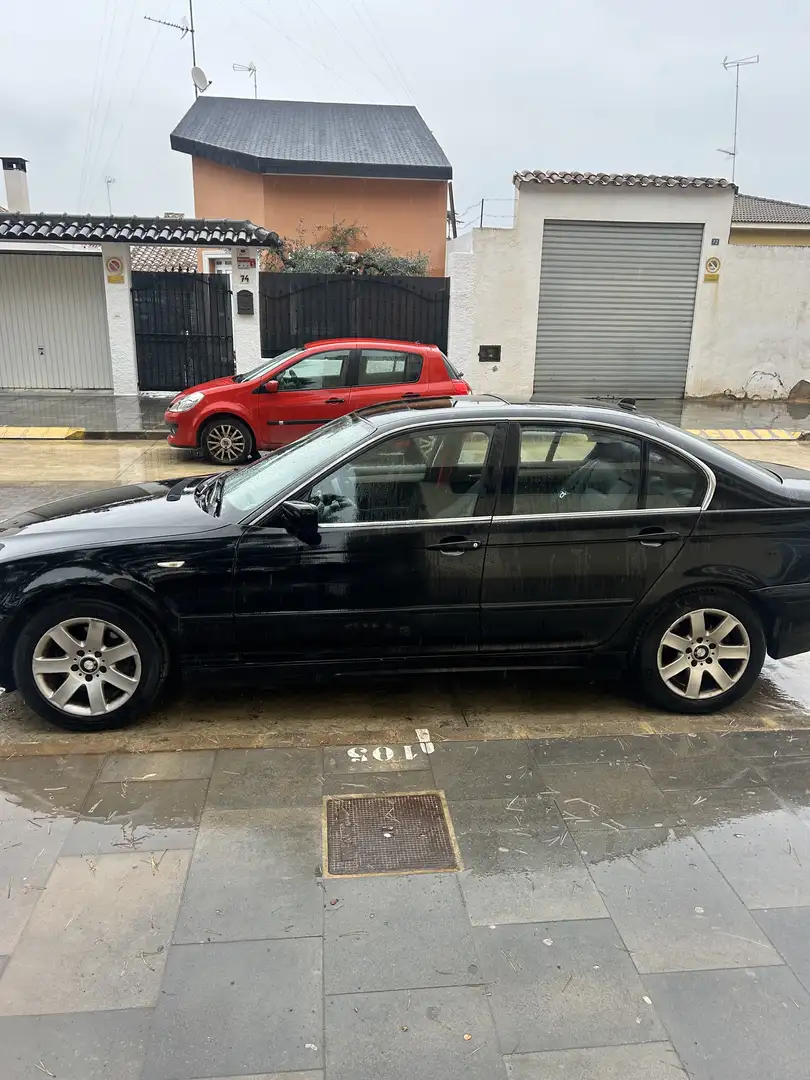 BMW 320 320d Aut. Negro - 2