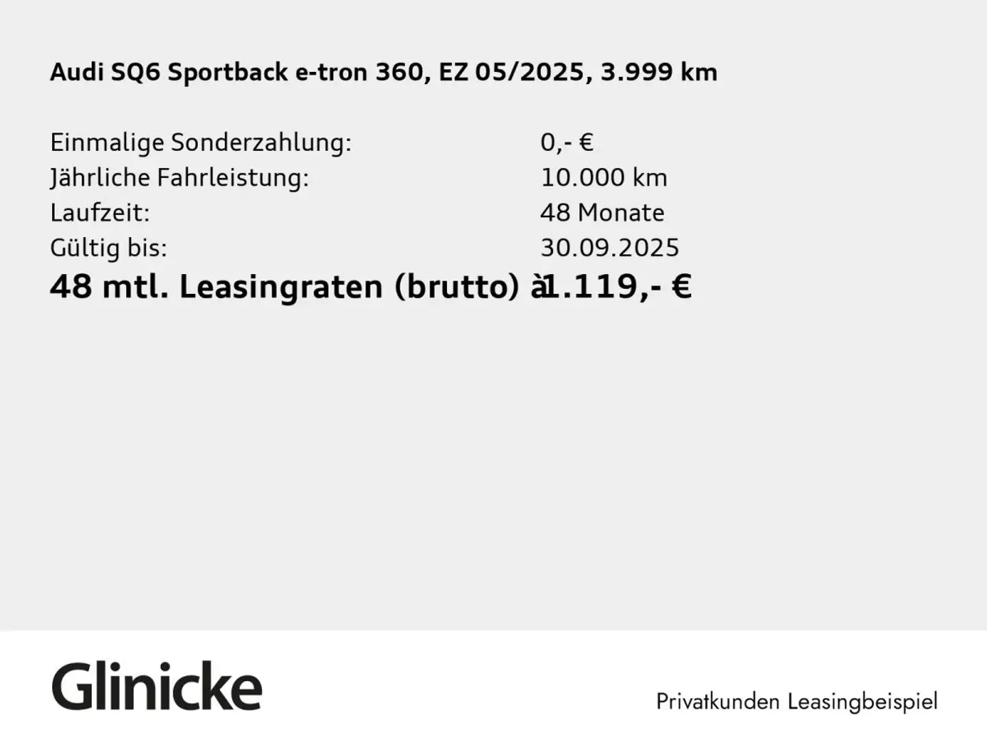 Audi e-tron SQ6 Sportback AHK Pano LED LM21" Schwarz - 2