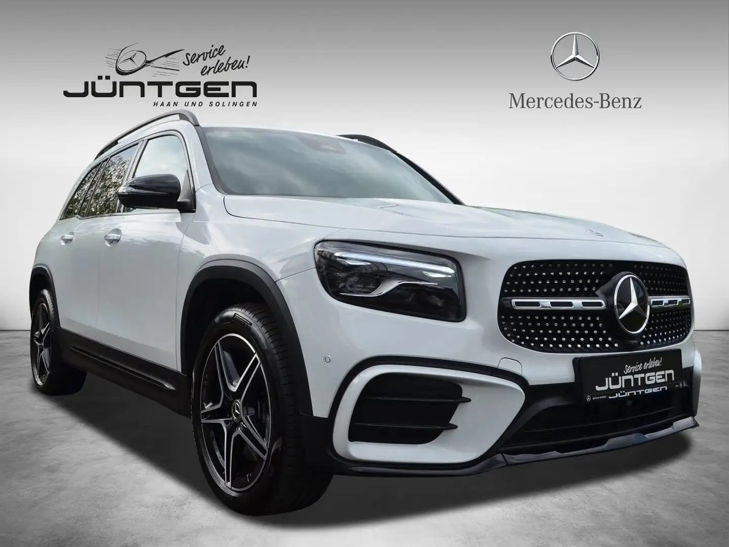 Mercedes-Benz GLB 250 4M AMG Line Premium MULTIBEAM RFK NIGHT AMBIENTE Weiß - 1