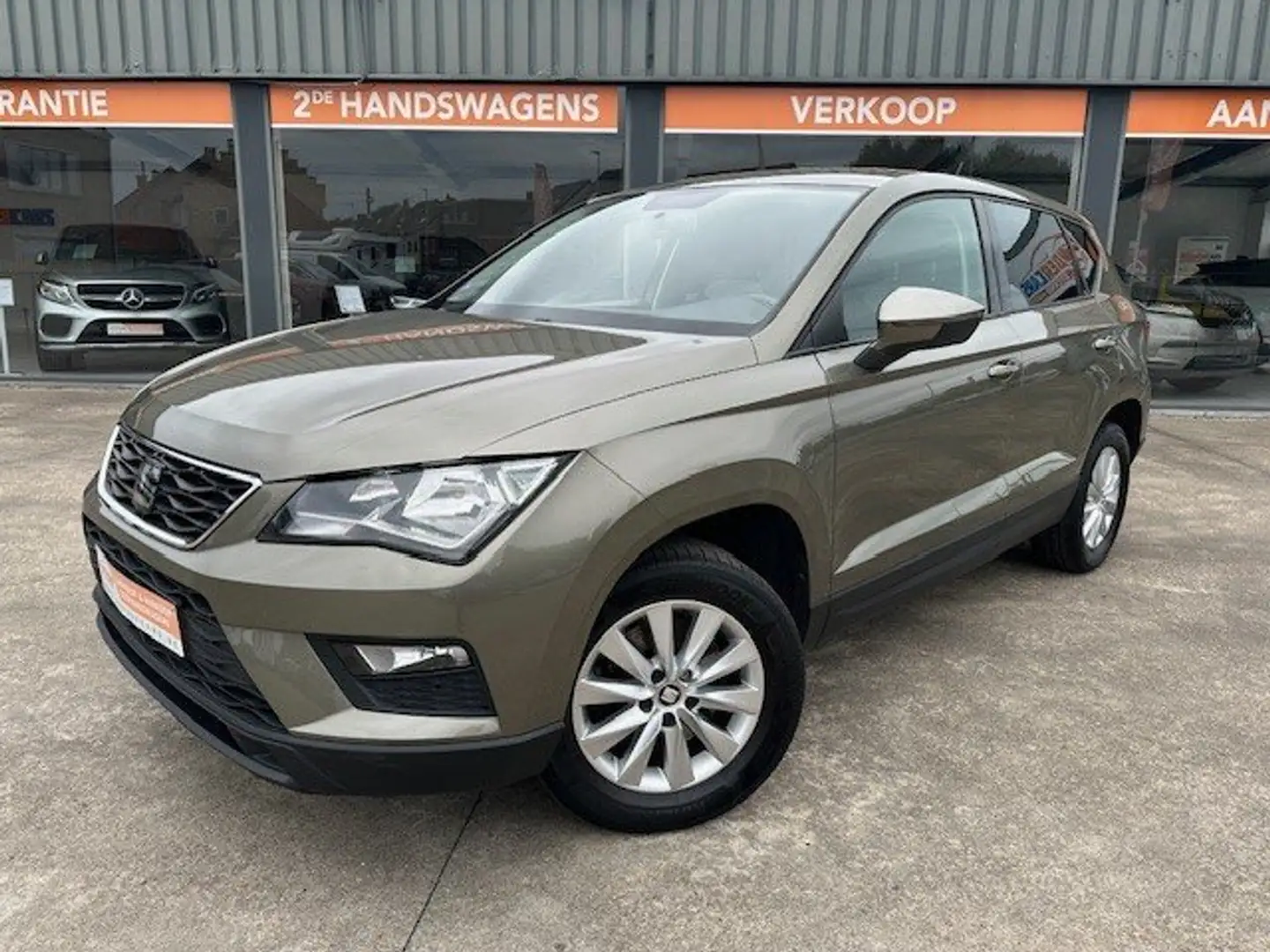 SEAT Ateca 1.0TSI, Benzine, bj2017, Cruise + Garantie Brun - 1