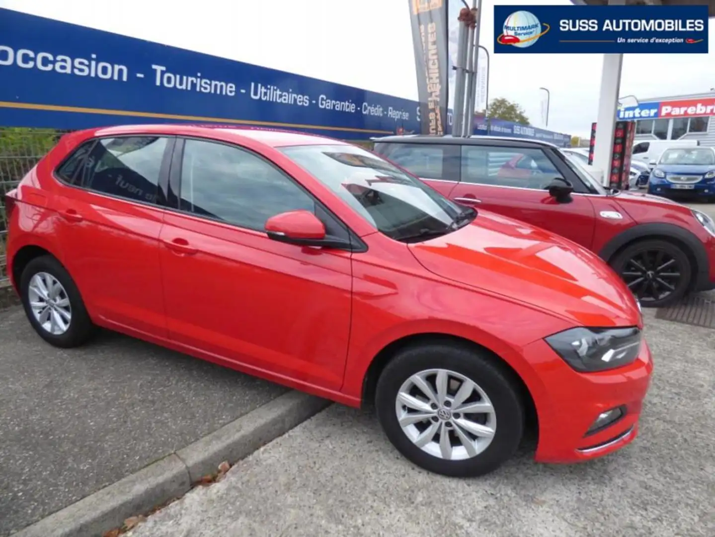 Volkswagen Polo 1.6 TDI 95 ch S&S BVM5 HIGHLINE Rouge - 1