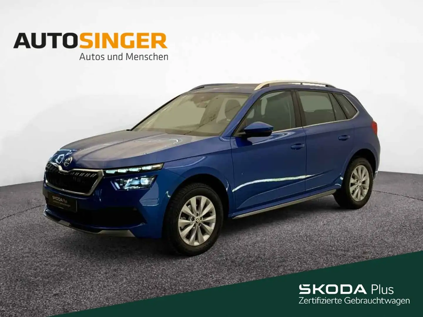 Skoda Kamiq Style 1,5 TSI DSG *LED*SHZ*PDC*GRA*LANE* Blau - 1