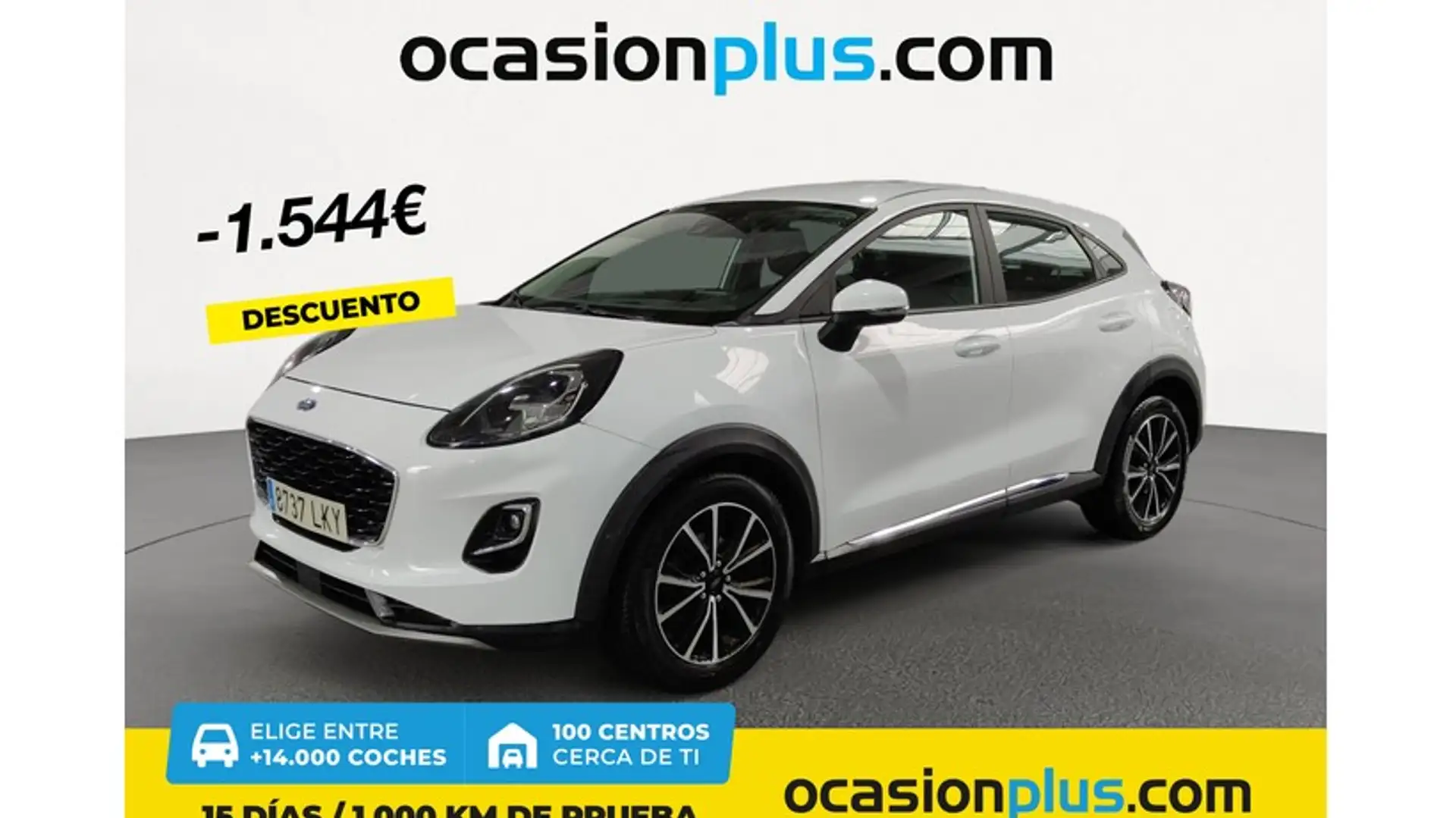 Ford Puma 1.0 EcoBoost Titanium 125 Weiß - 1