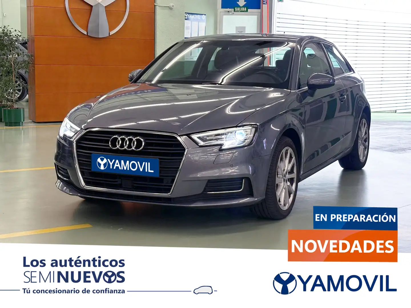 Audi A3 1.4 TFSI Cod Ultra Design Edition S-T 110kW Gris - 1