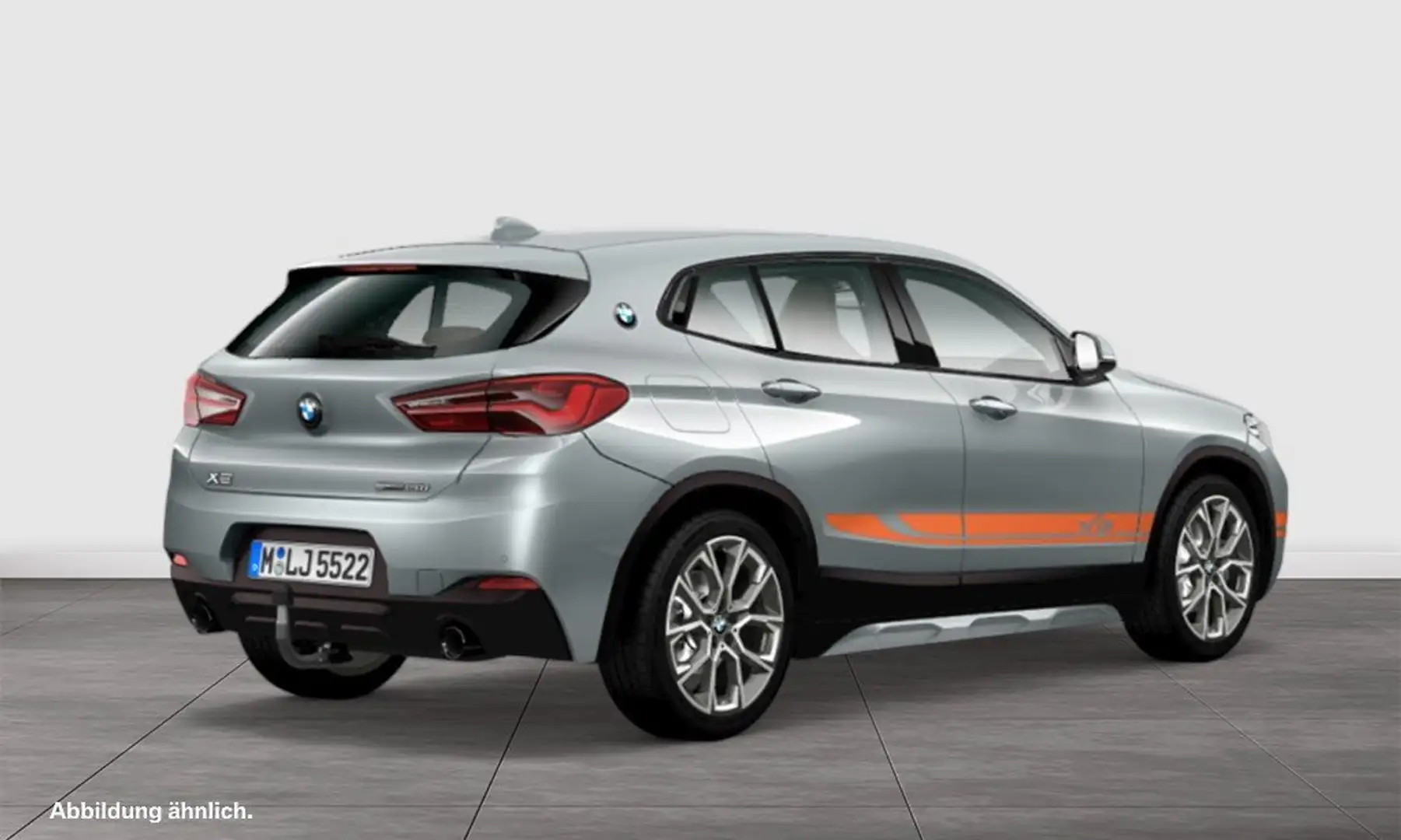 BMW X2 sDrive20i AHK NAVI LED Sound Syst. PDC V+H Grau - 2