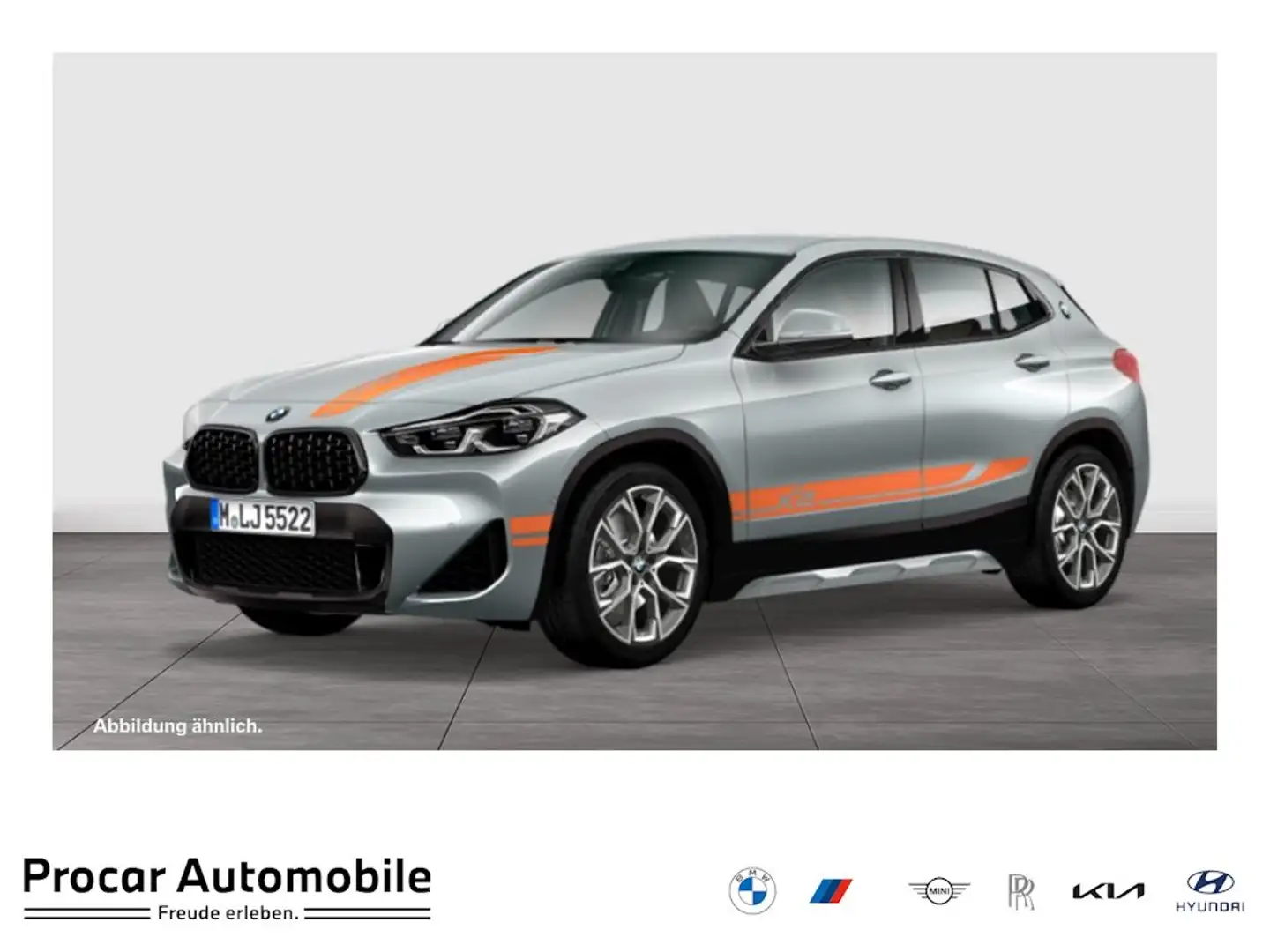 BMW X2 sDrive20i AHK NAVI LED Sound Syst. PDC V+H Grau - 1