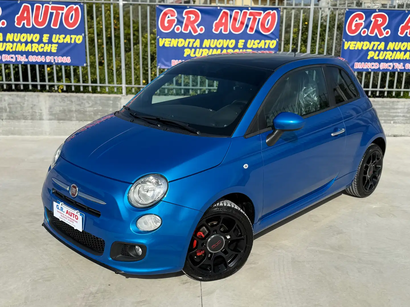 Fiat 500 500 1.3 mjt S 95cv SPORT DA VETRINA/GARANZIA Blauw - 1