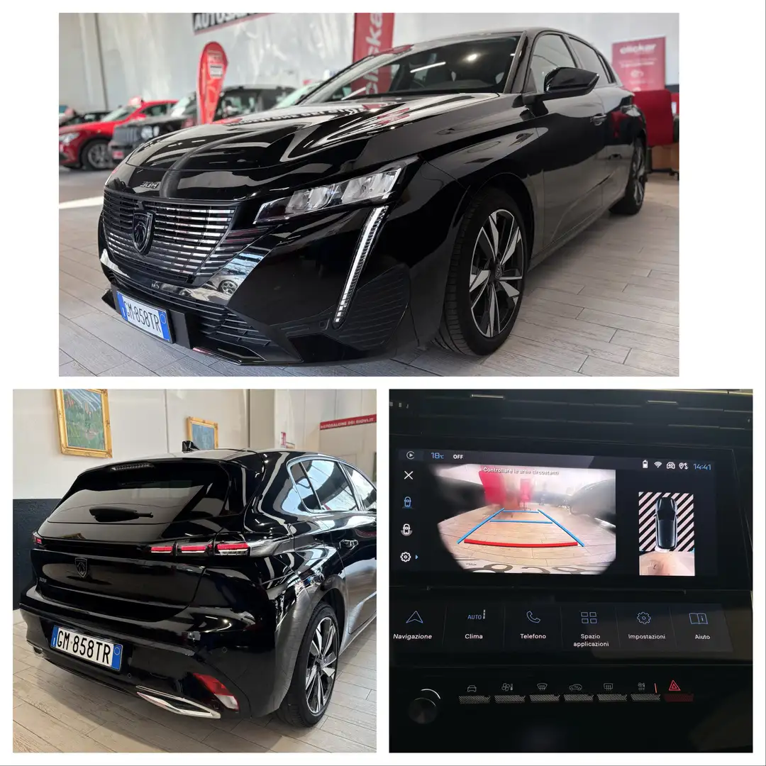 Peugeot 308 ALLURE BLUE HDI 1.5 130CV AUTOMATICO RESTYLING Nero - 1