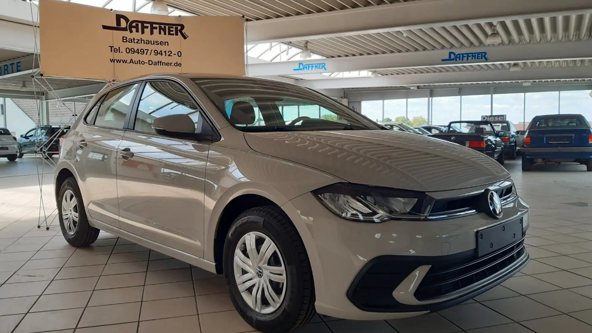 Volkswagen Polo 1.0 59kW / SOFORT VERFÜGBAR/KLIMA/SZHZG/PDC Beige - 1