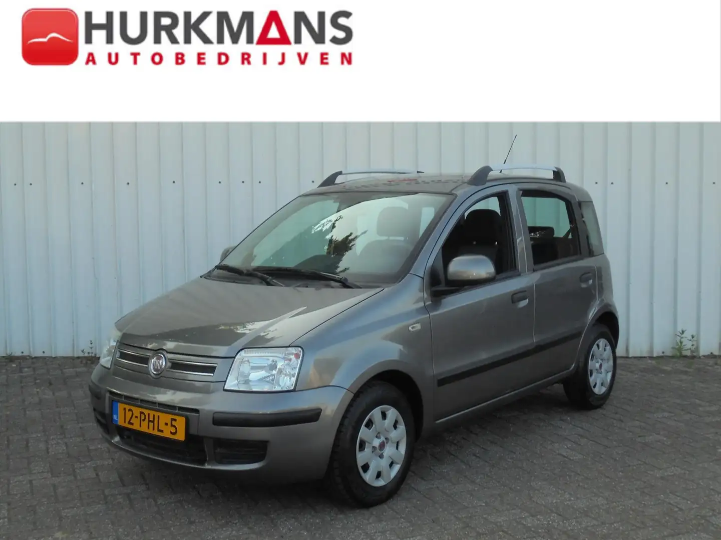 Fiat Panda 1.2i DYNAMIC AIRCO NL-AUTO TOP ONDERHOUDEN Grijs - 1
