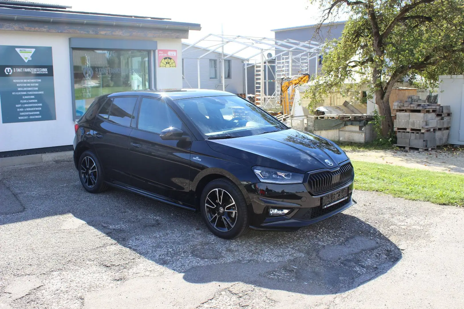 Skoda Fabia Monte Carlo+FSH+Lenk.heiz.+5J. Garantie Noir - 1