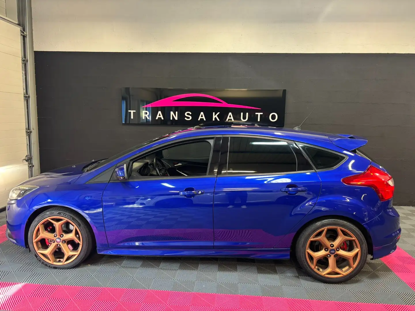 Ford Focus ST Blauw - 2