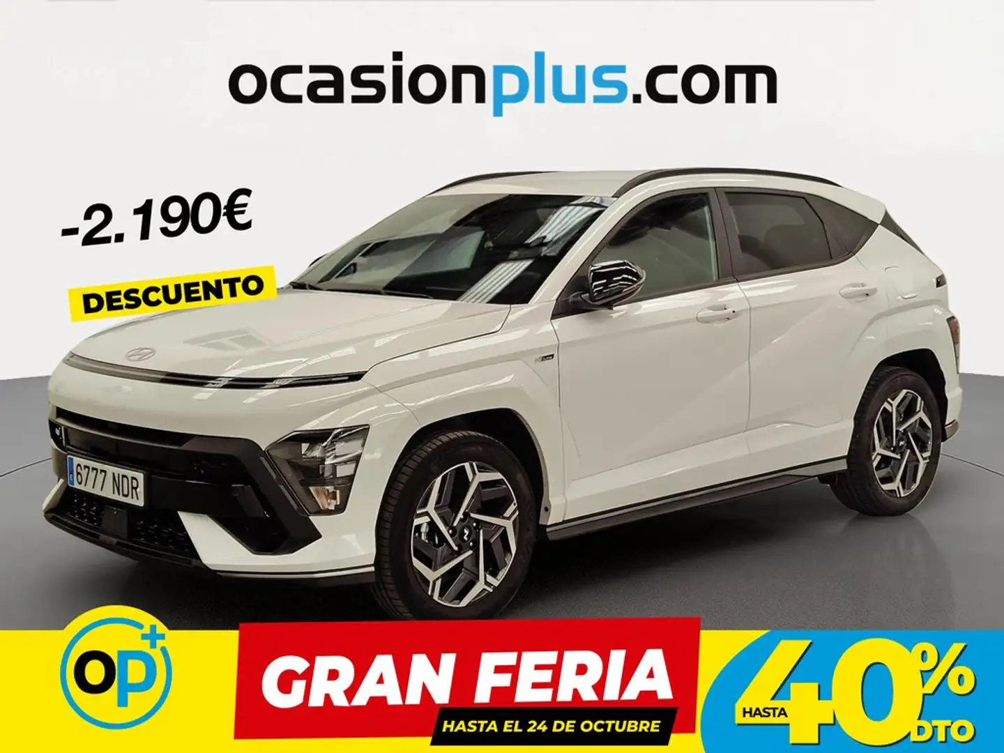 Hyundai KONA 1.6 TGDI Nline 4x2 Blanco - 1