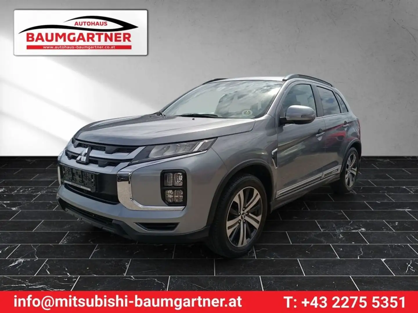 Mitsubishi ASX ASX 2,0 MIVEC Invite AWD CVT Aut. Grijs - 1