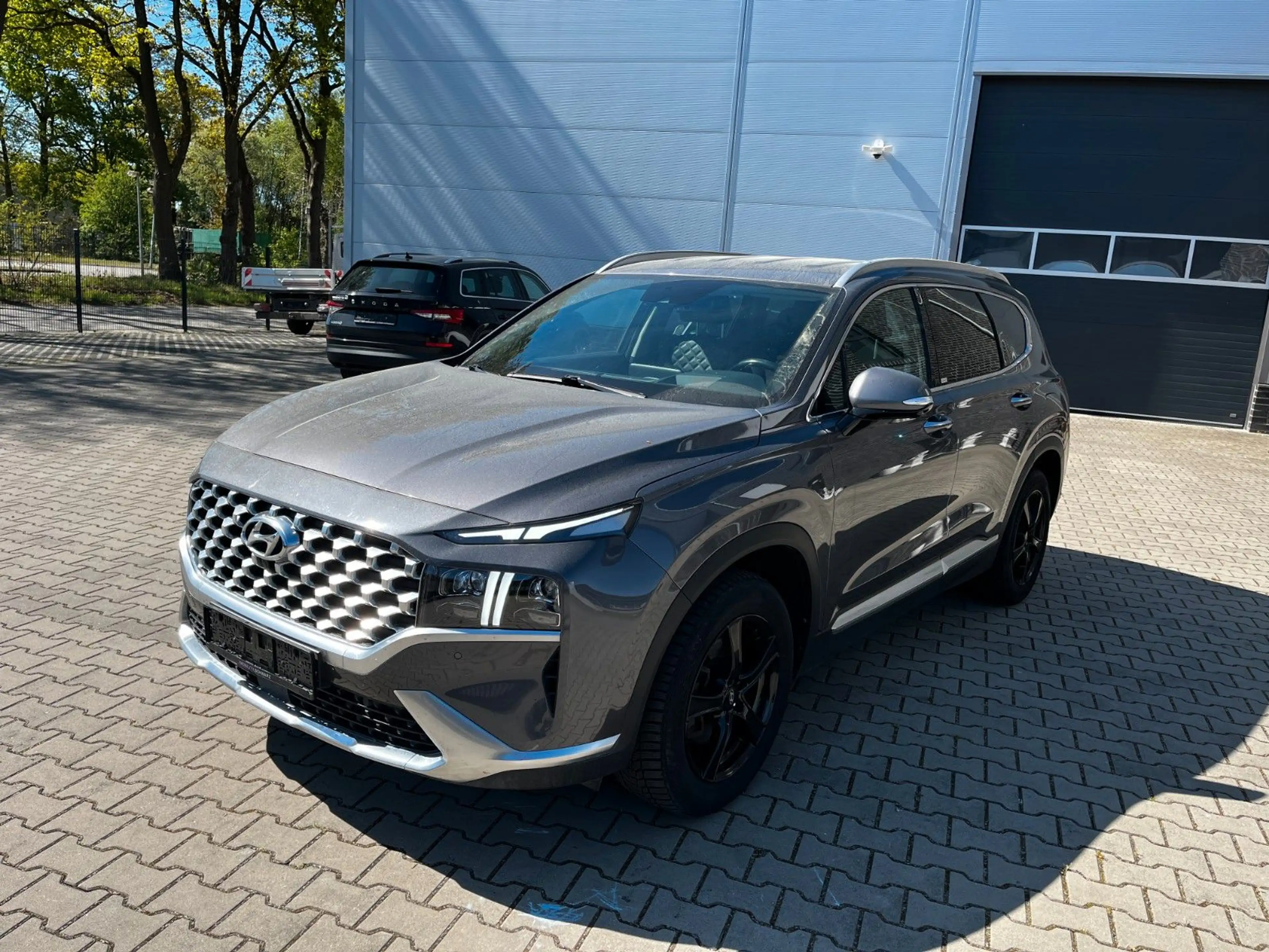 Hyundai SANTA FE Hybrid Prima 4WD/Leder/Navi/360/MWST — photo 3