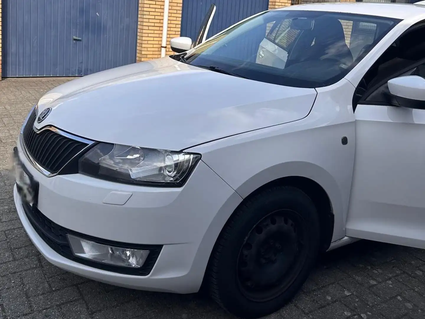 Skoda Rapid/Spaceback Rapid 1.6 TDI Ambition Blanc - 1