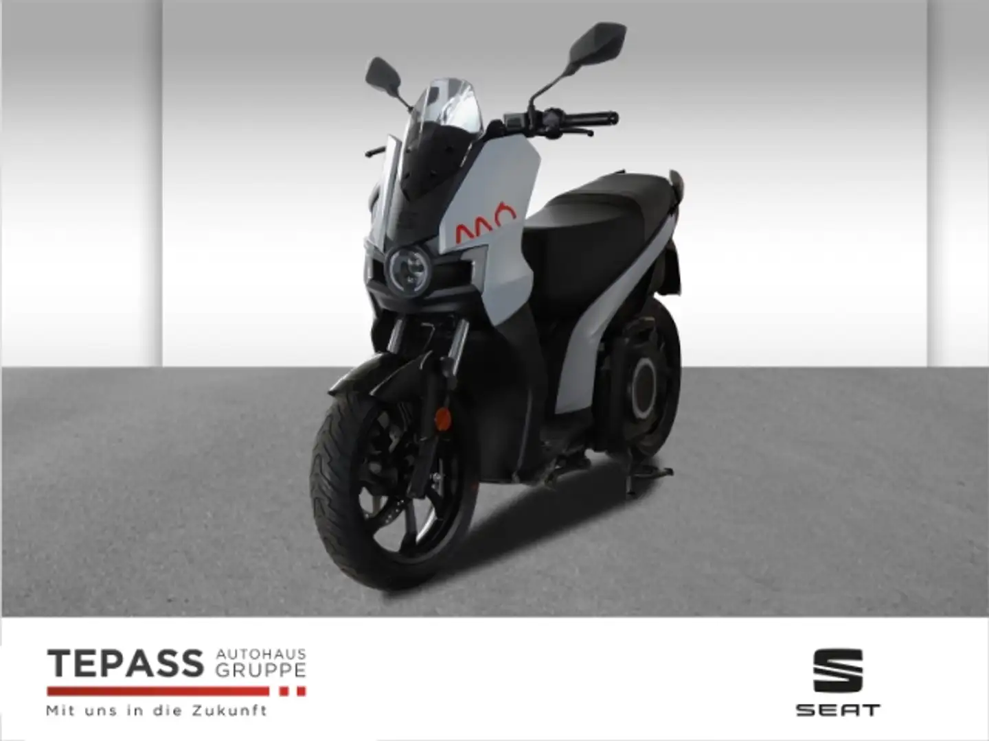 SEAT MO eScooter 125 100 Elektrisch Oxygen White Matt Alb - 1