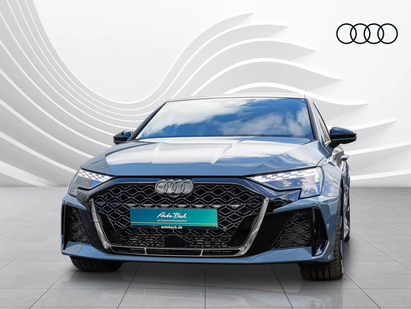 Audi RS3 400PS Panorama  280km/h NAVI Komf Gris - 2