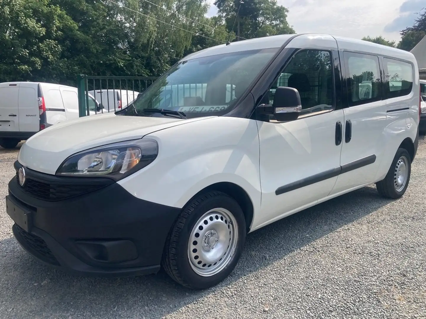 Fiat Doblo 6 x Maxi Chassis àpd/vanaf 7.650 € + TVA/BTW Wit - 1