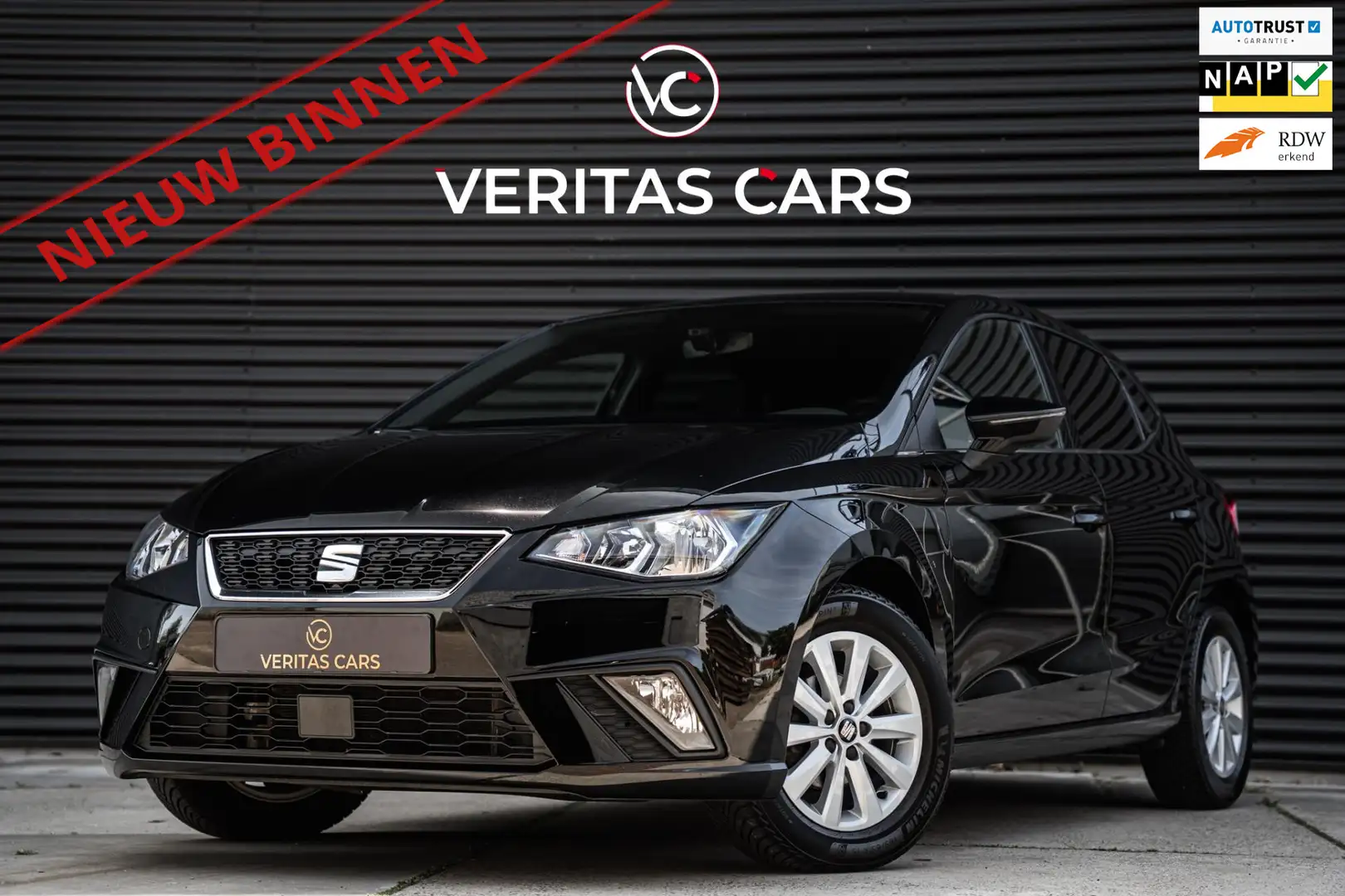 SEAT Ibiza 1.0 EcoTSI Xcellence 95PK Keyless|Clima|Cruise|Sto Zwart - 1